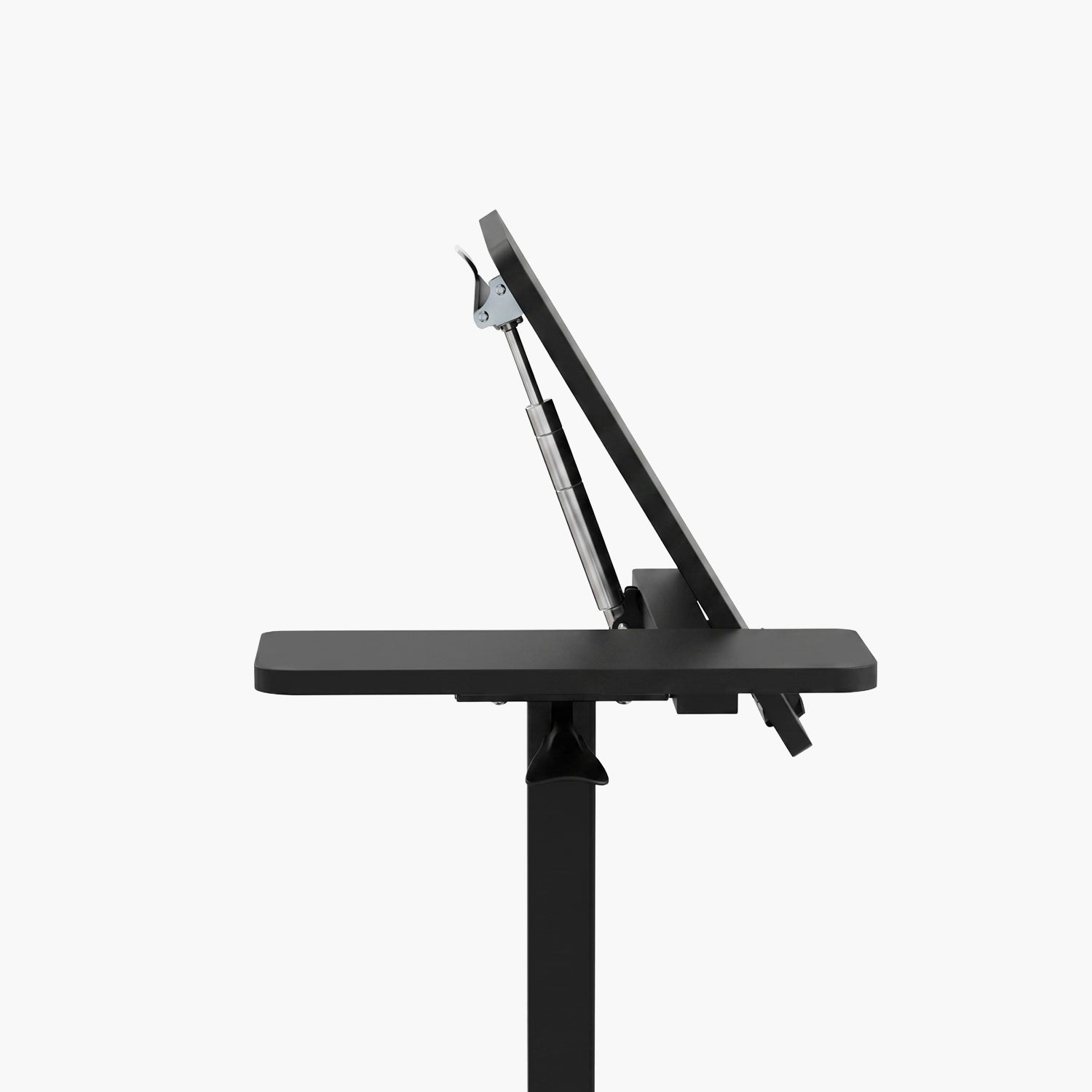 Escritorio Lateral Aero Móvil Negro