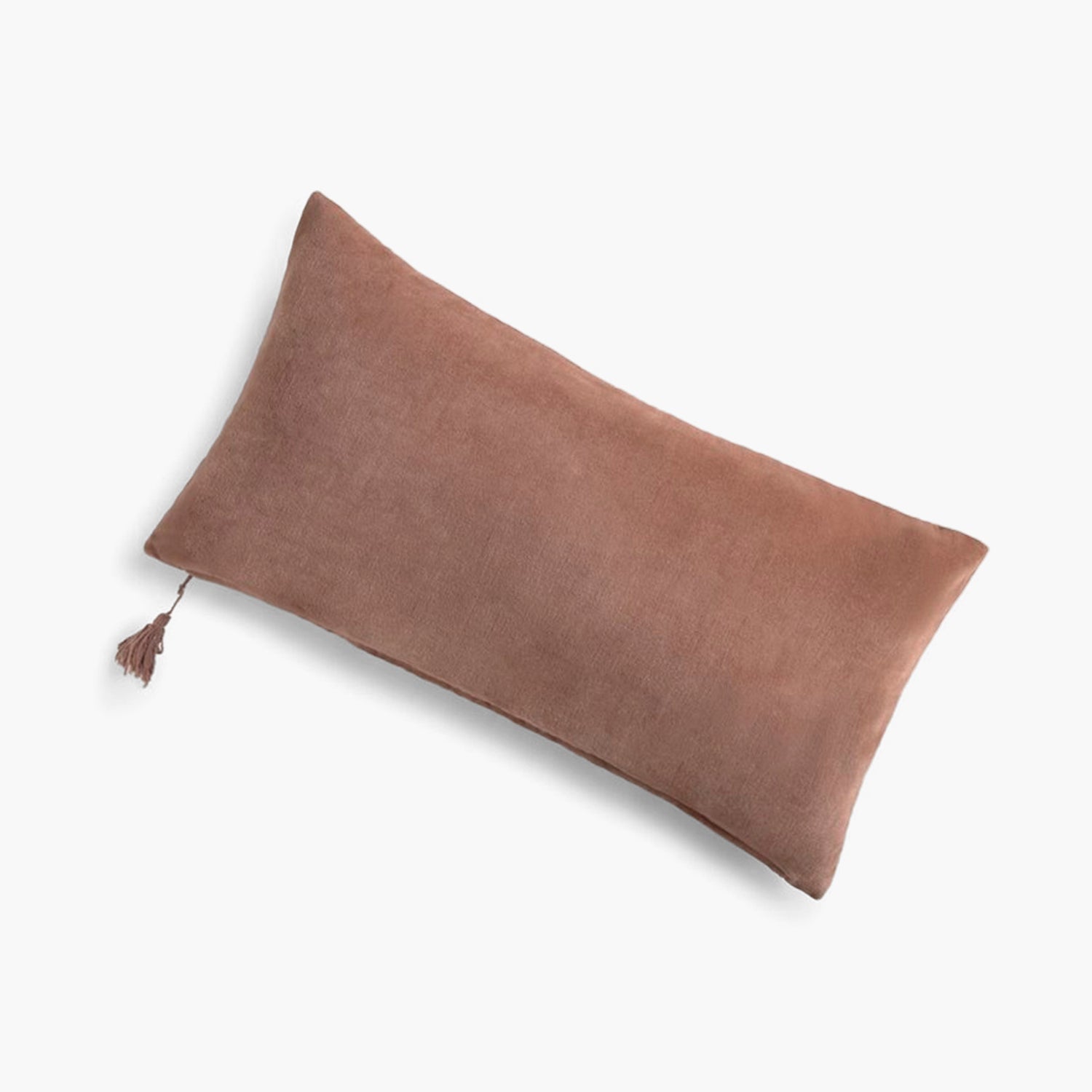 Funda Cojín Velur 30x60 Café