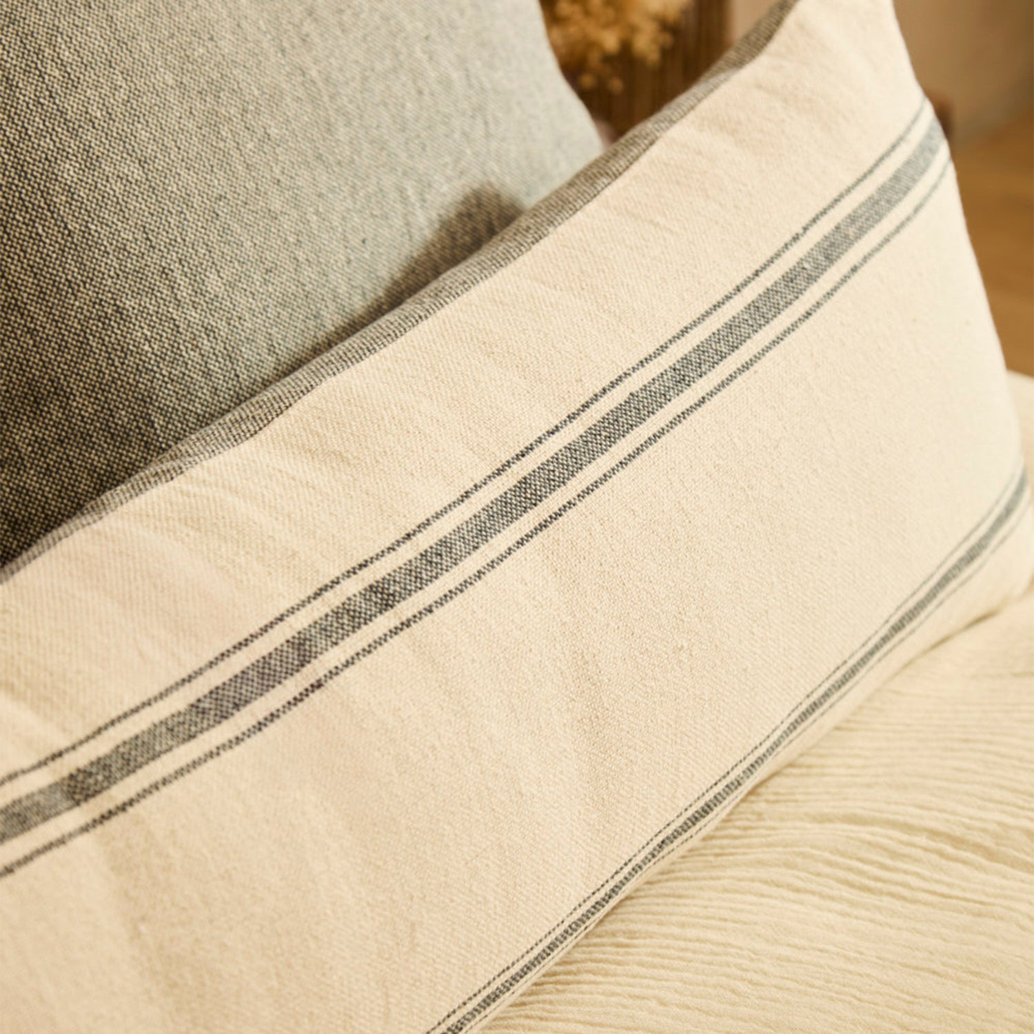 Funda Cojín Bari 35x110 Gris Oscuro