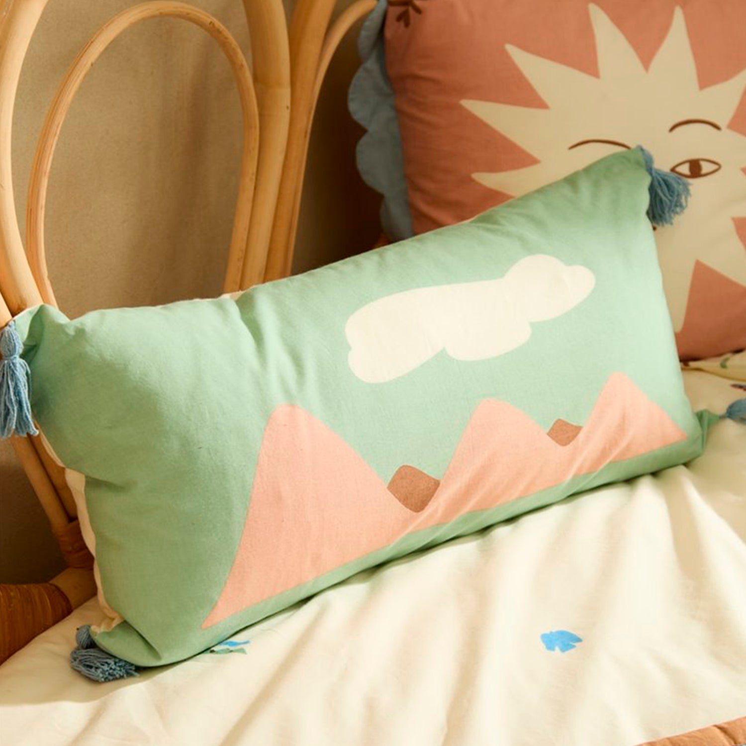 Funda Cojín Infantil Camp 30x60