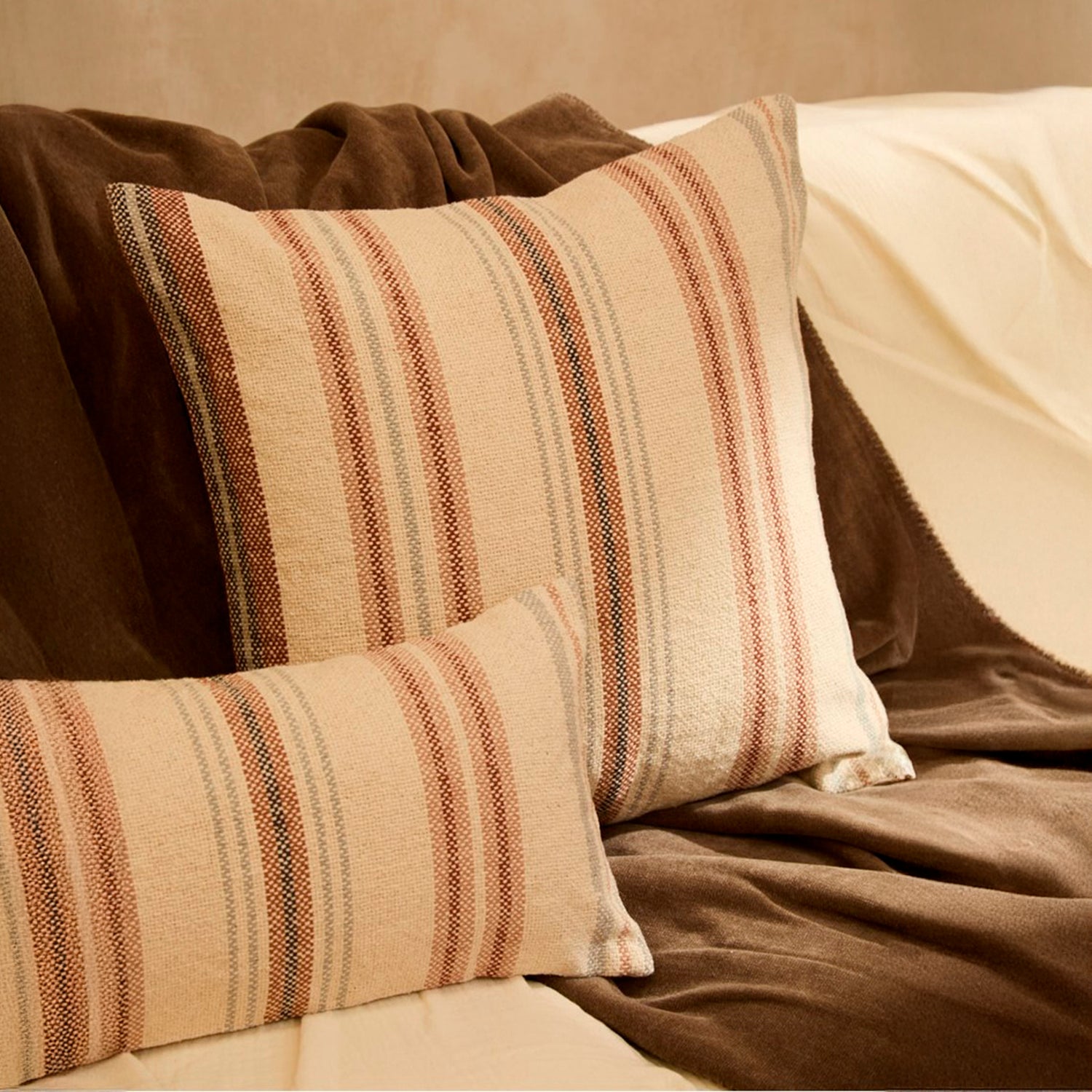 Funda Cojín Perú Tierra 60x60