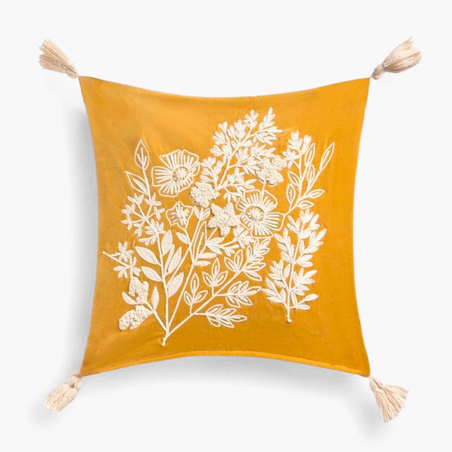 Funda Cojín Sakura 45x45 Mostaza