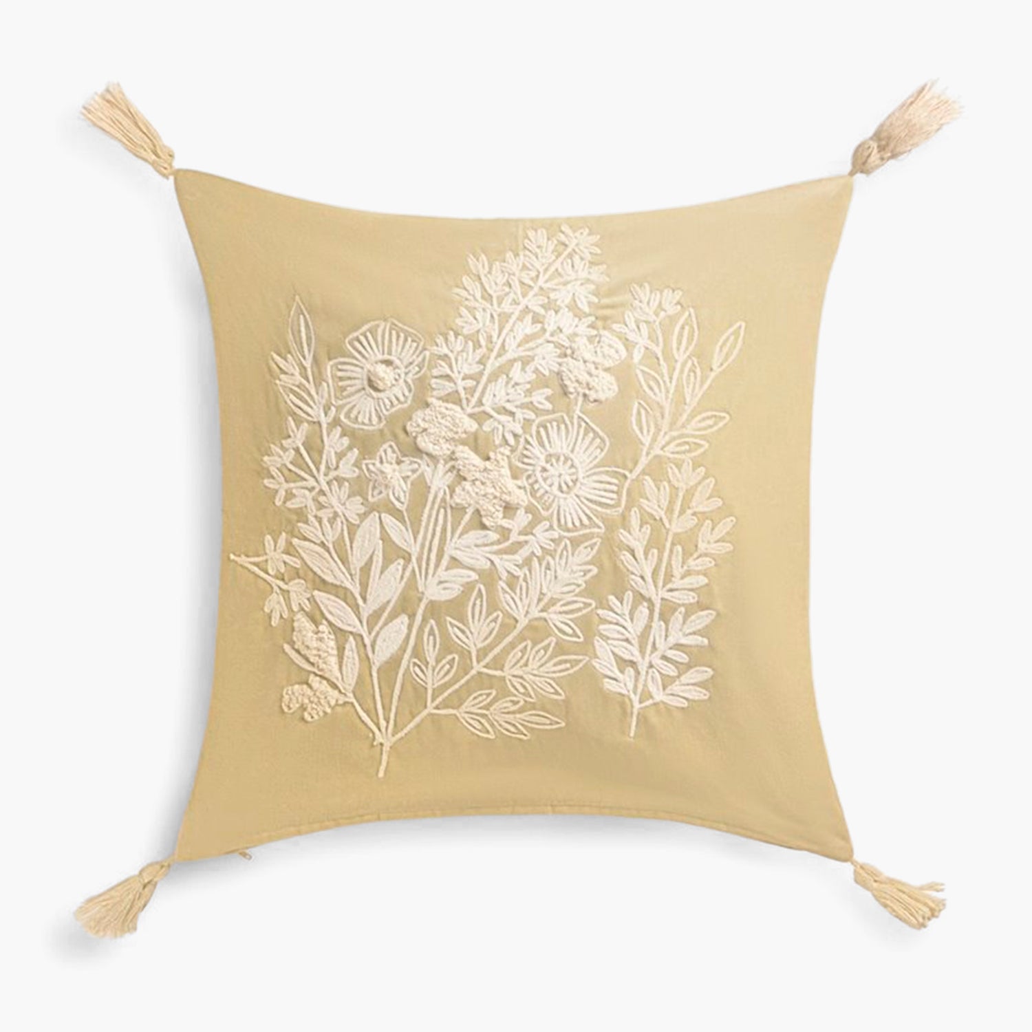 Funda Cojín Sakura 45x45 Crudo