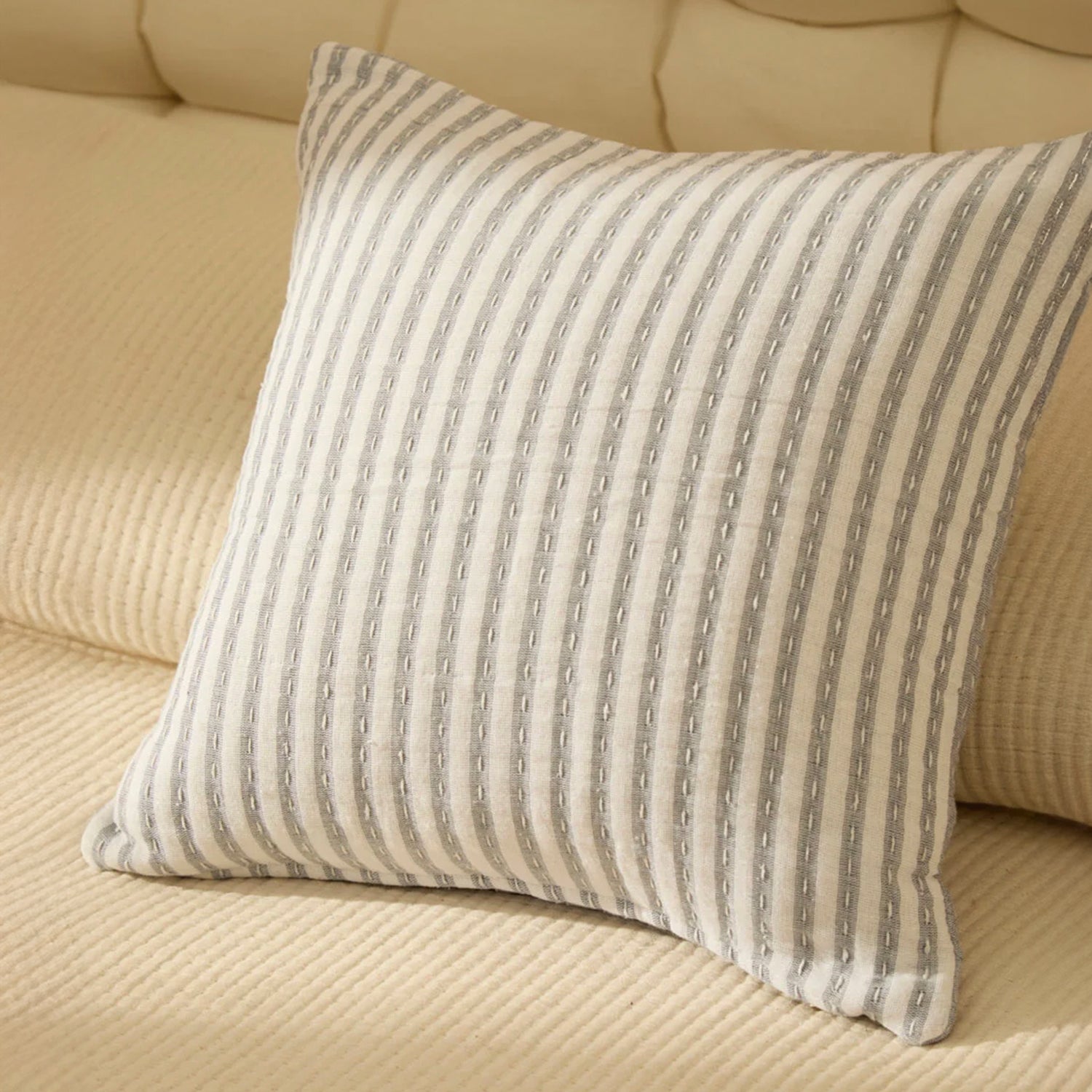 Funda Cojín Alguer 45x45 Azul
