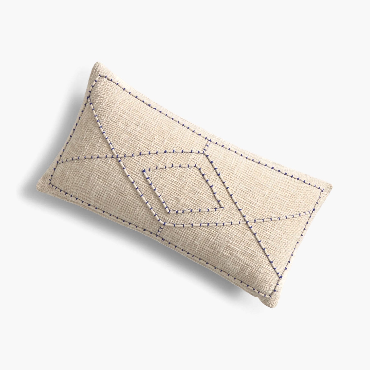 Funda Cojín Grecia 30x60 Crudo