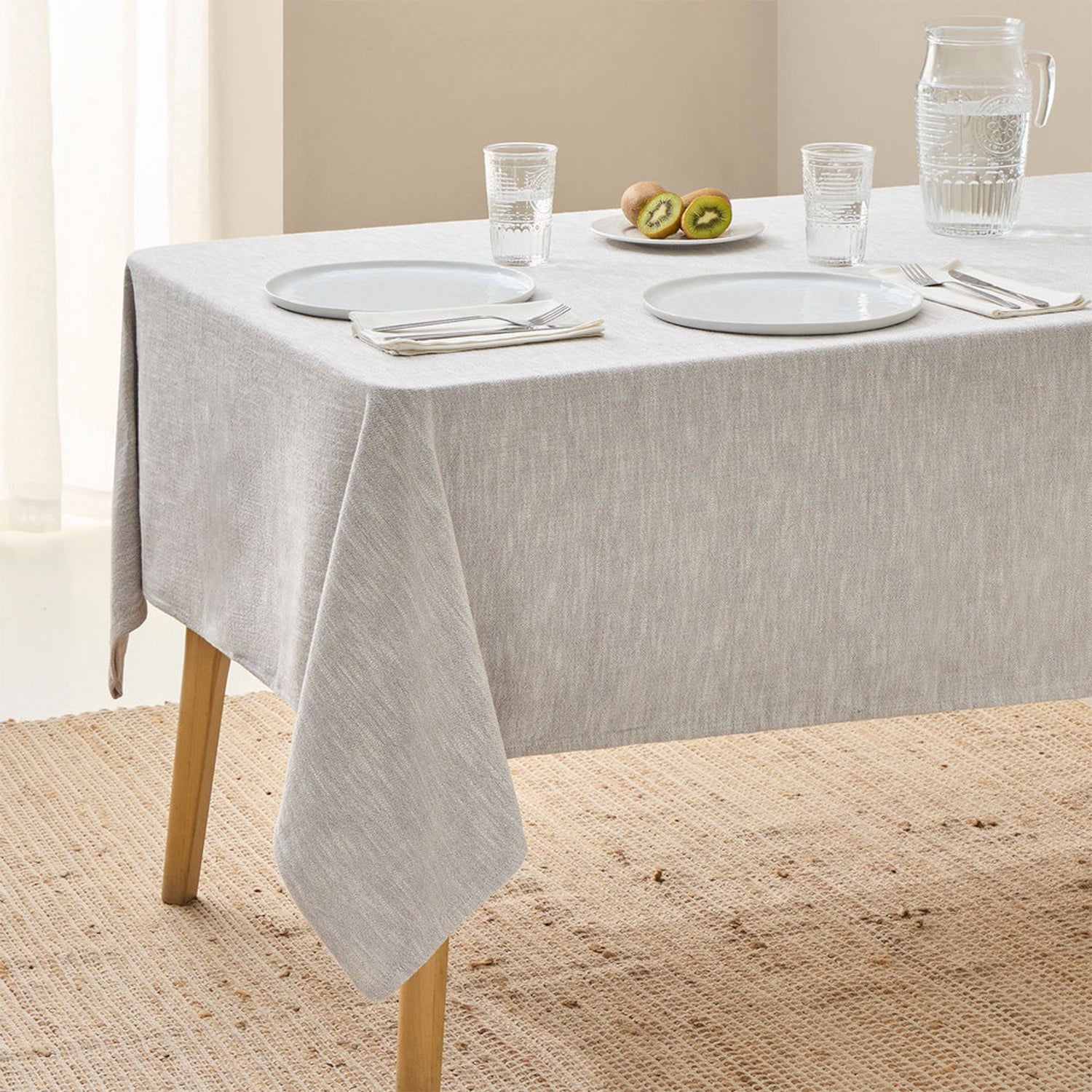 Colcha Soliso 180x280 Gris (Cama 1,5 Plazas)