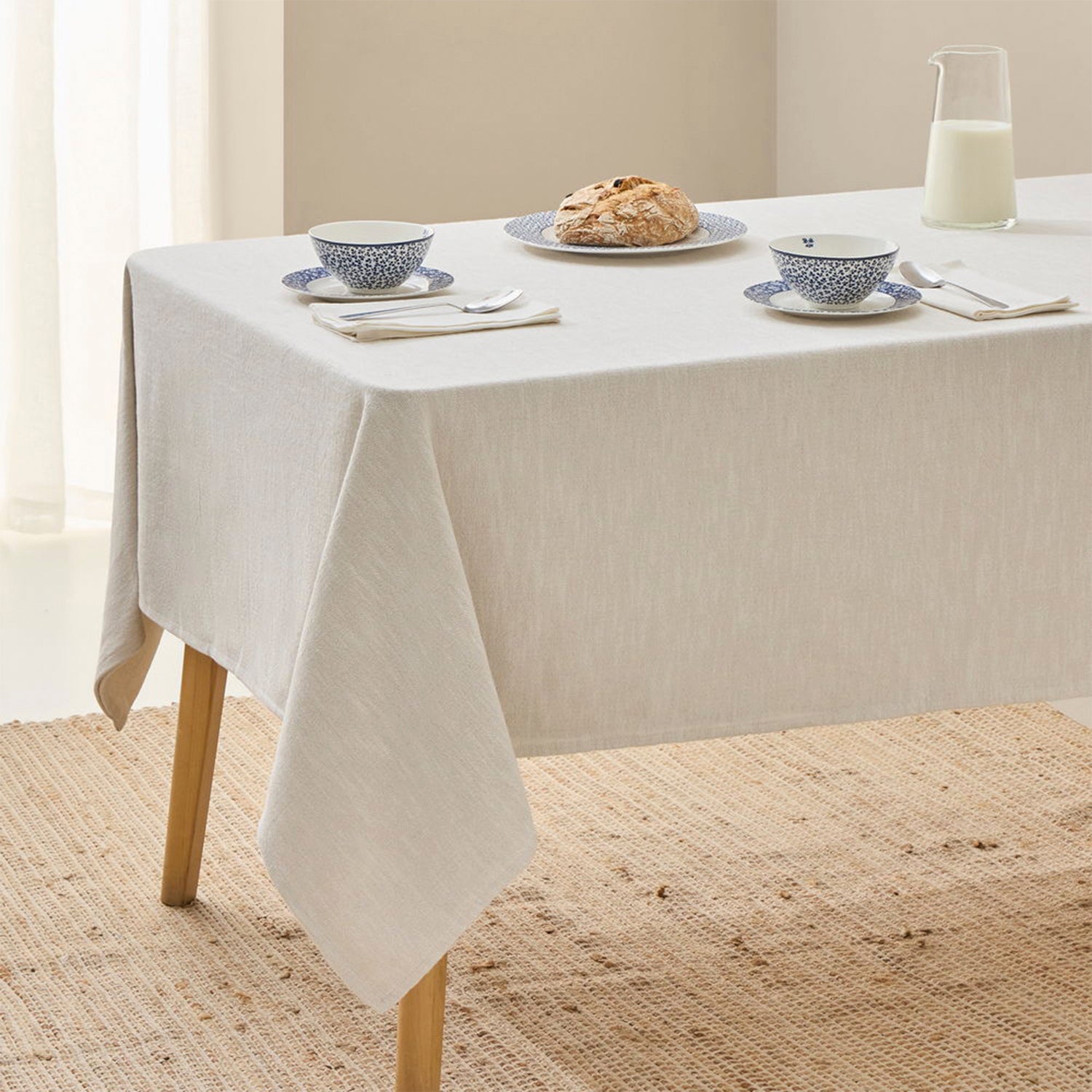Colcha Soliso 180x280 Beige (Cama 1,5 Plazas)