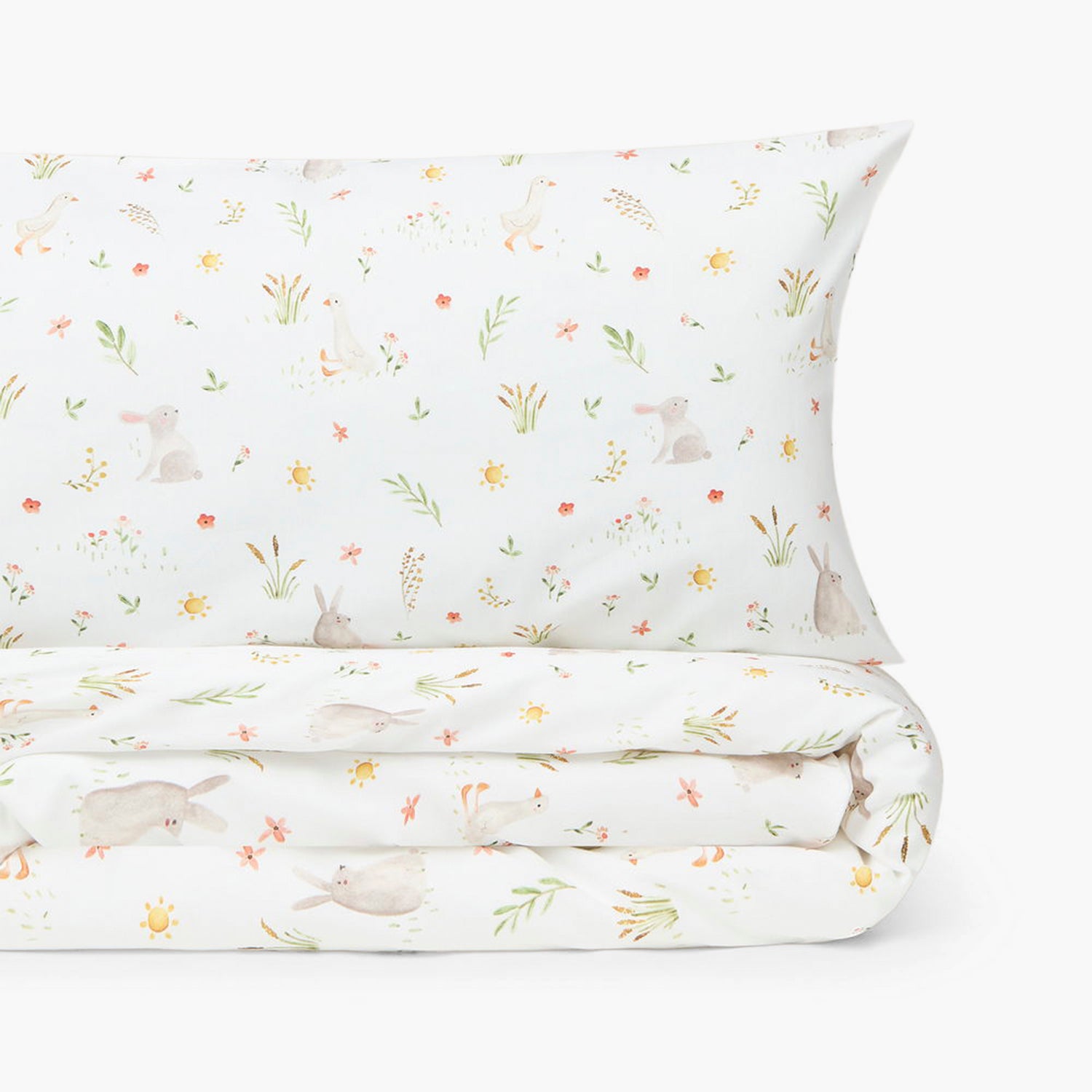 Funda Plumón Conejitos 110x135 (Cuna)