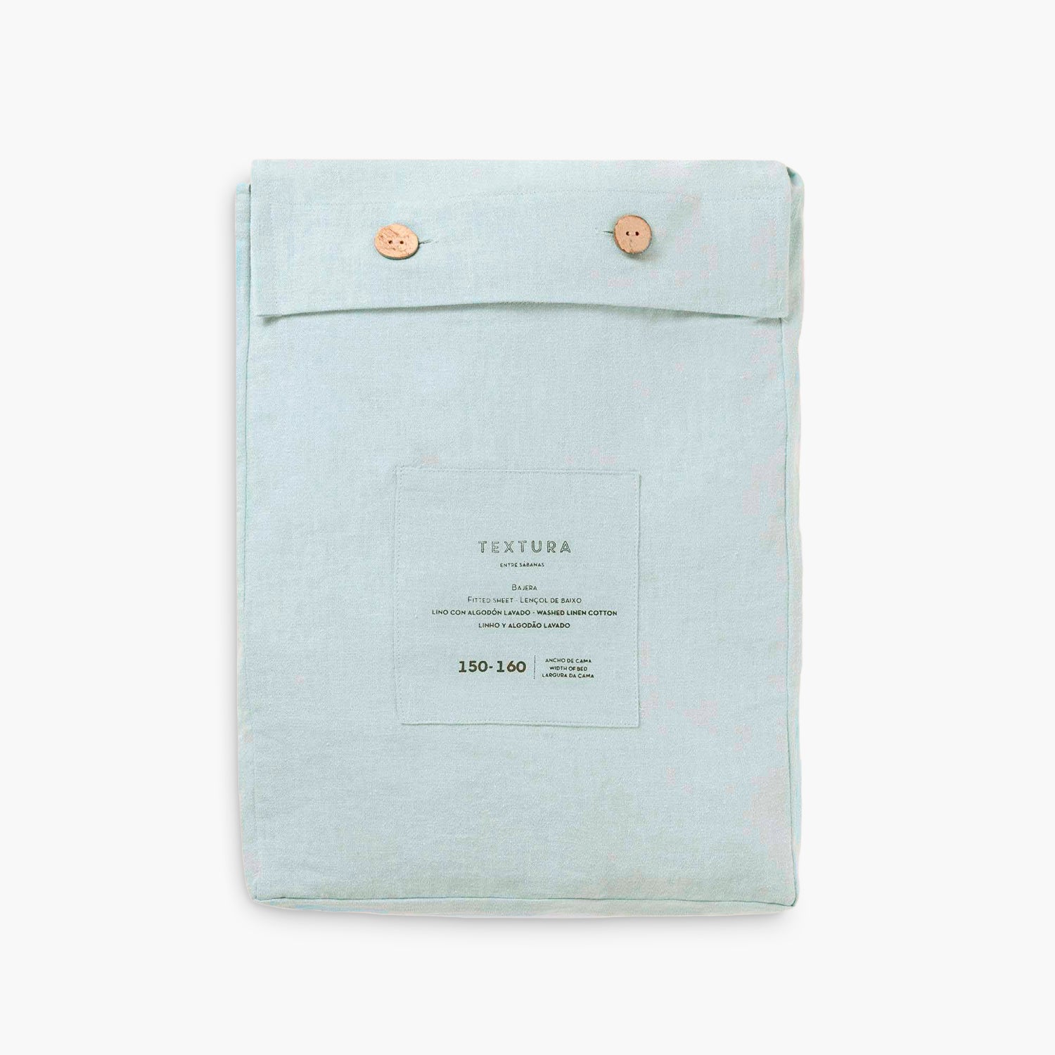 Funda Plumón Linlov 240x260 Menta (Cama 2 Plazas o Queen)