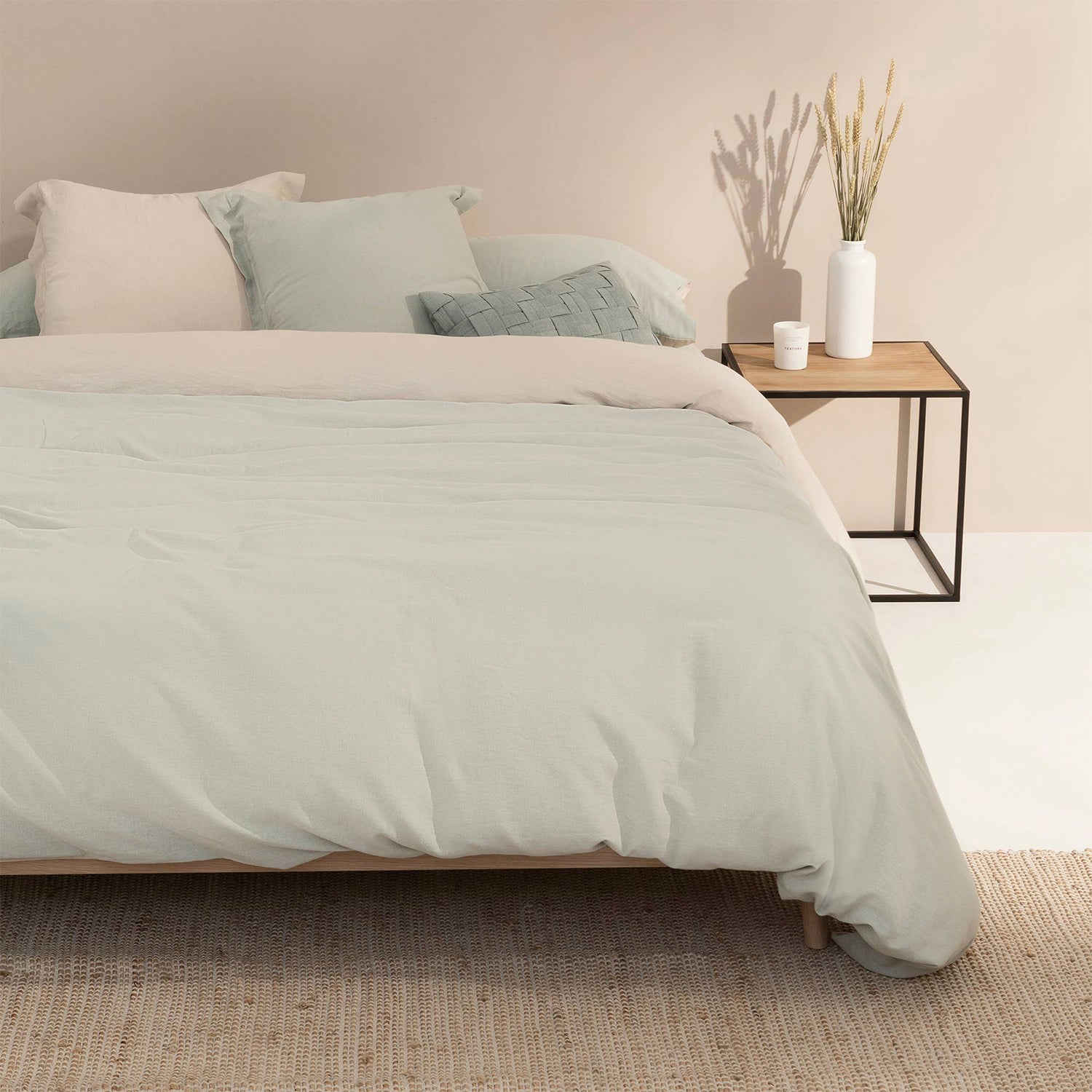 Funda Plumón Linlov 220x220 Menta (Cama 1,5 Plazas)