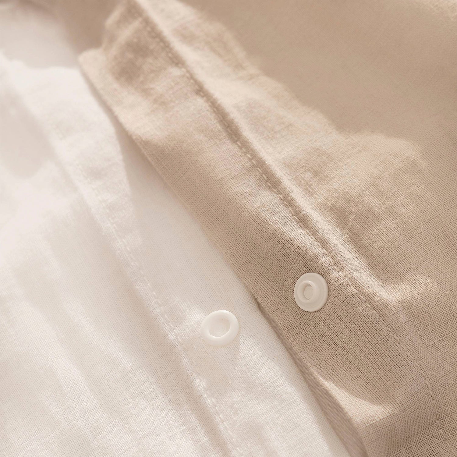 Funda Plumón Linlov 240x260 Beige (Cama 2 Plazas o Queen)