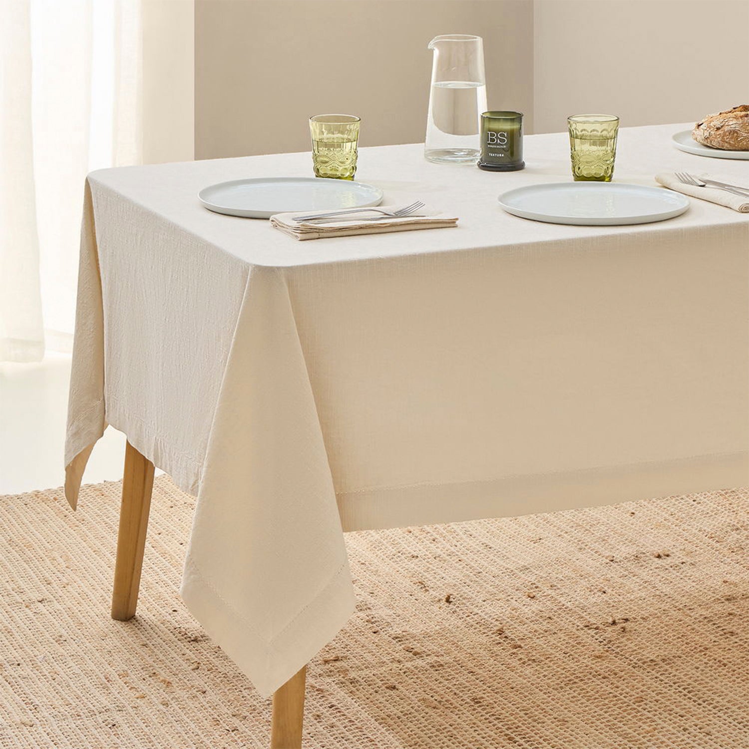 Mantel Claru Beige 150x250