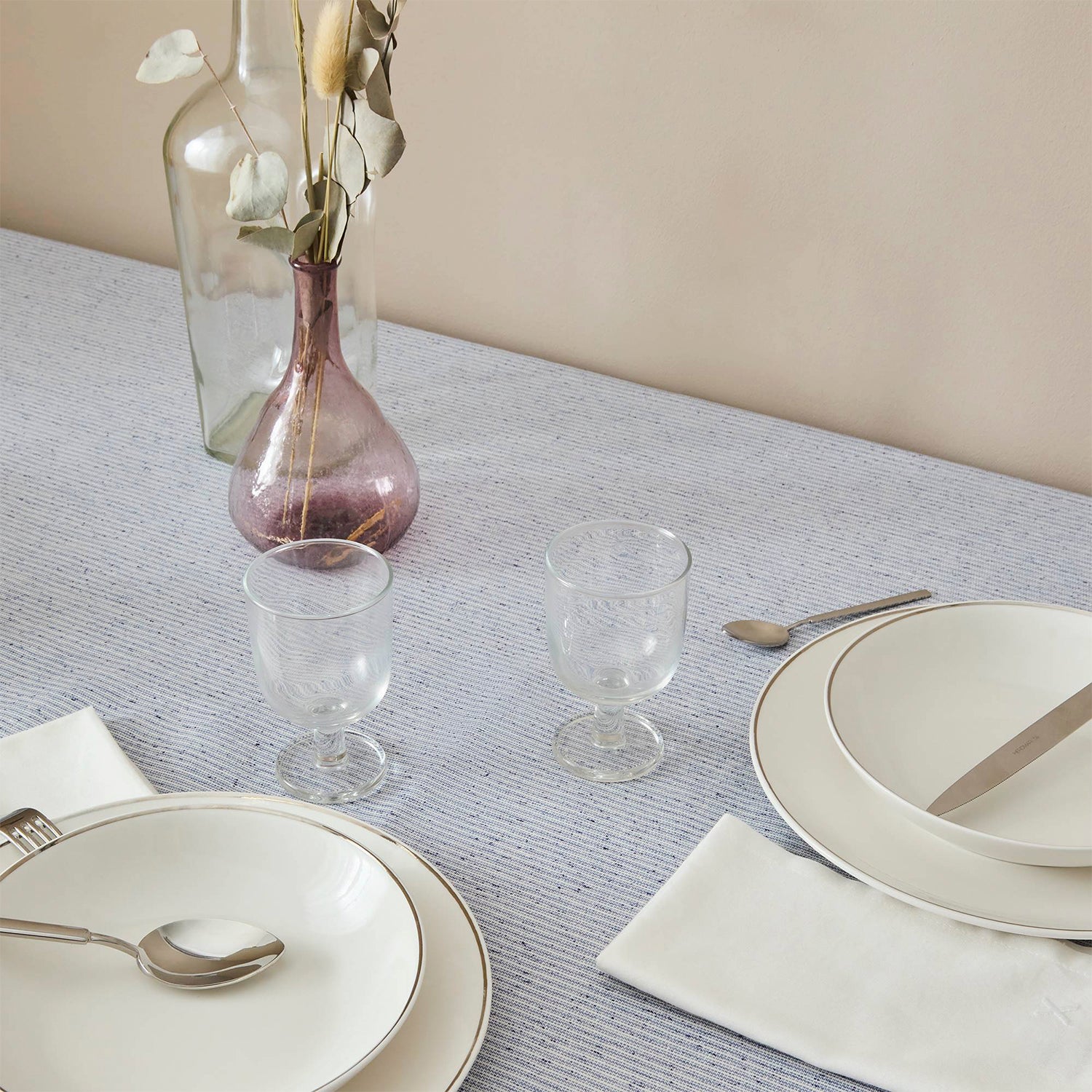 Mantel Savil 140x160 Azul