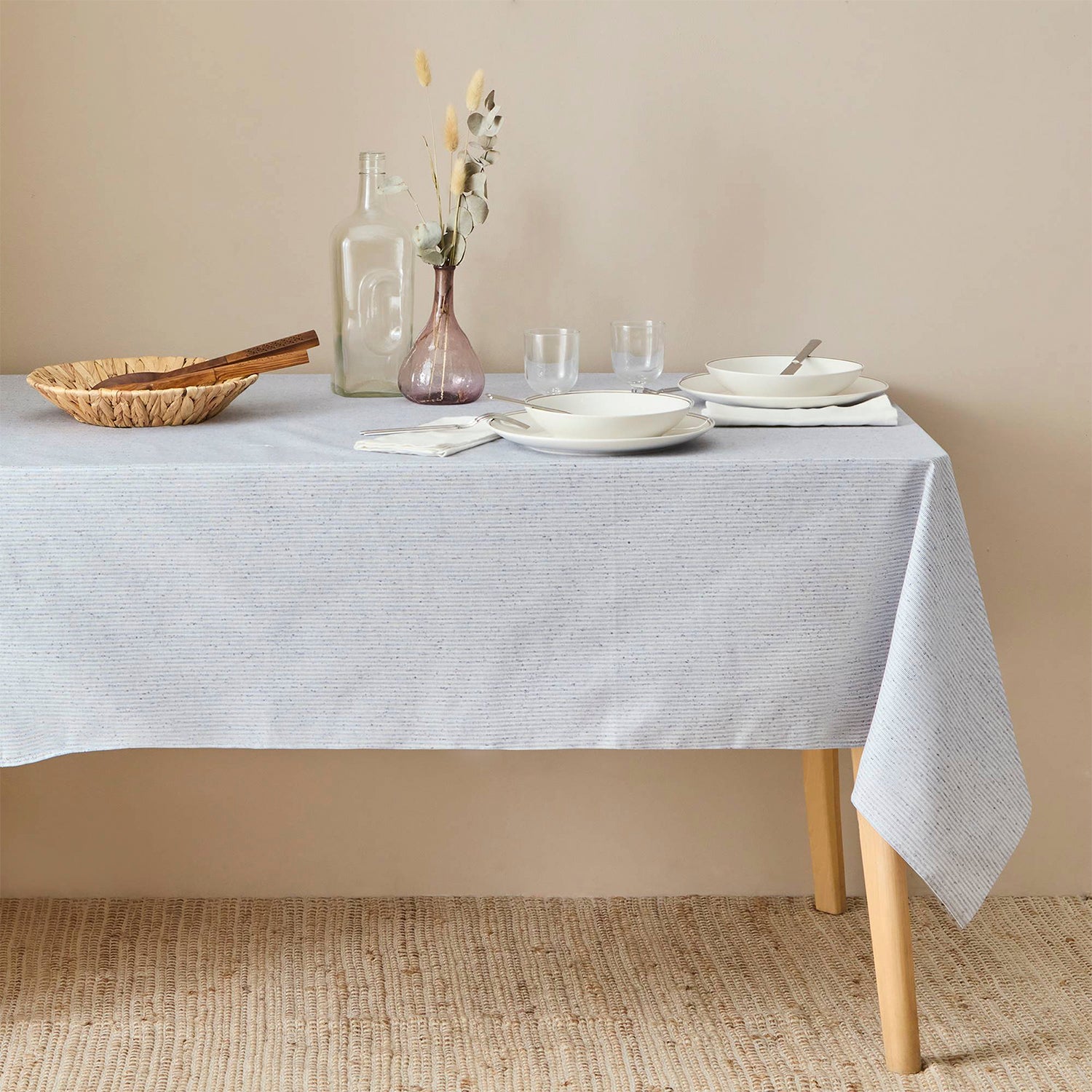 Mantel Savil 140x200 Azul