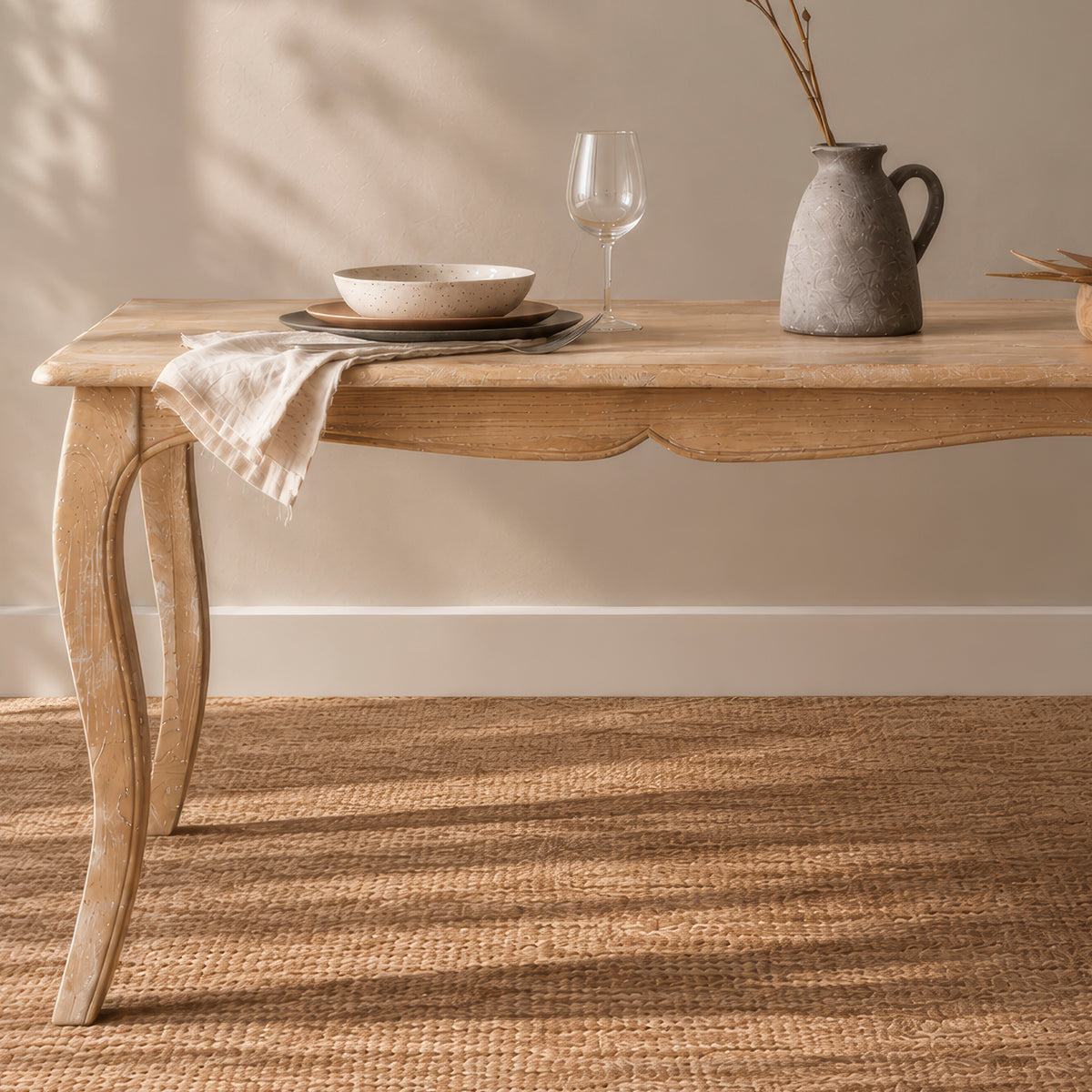 Mesa Comedor Olmo Natural 135