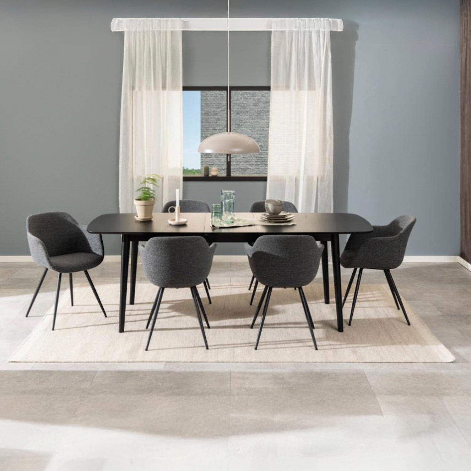 Mesa Comedor Montreux Negro