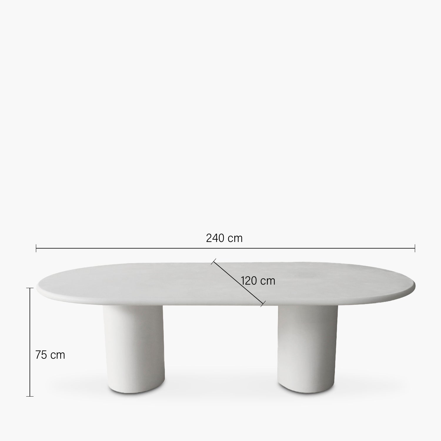 Mesa Comedor Tunez Blanco