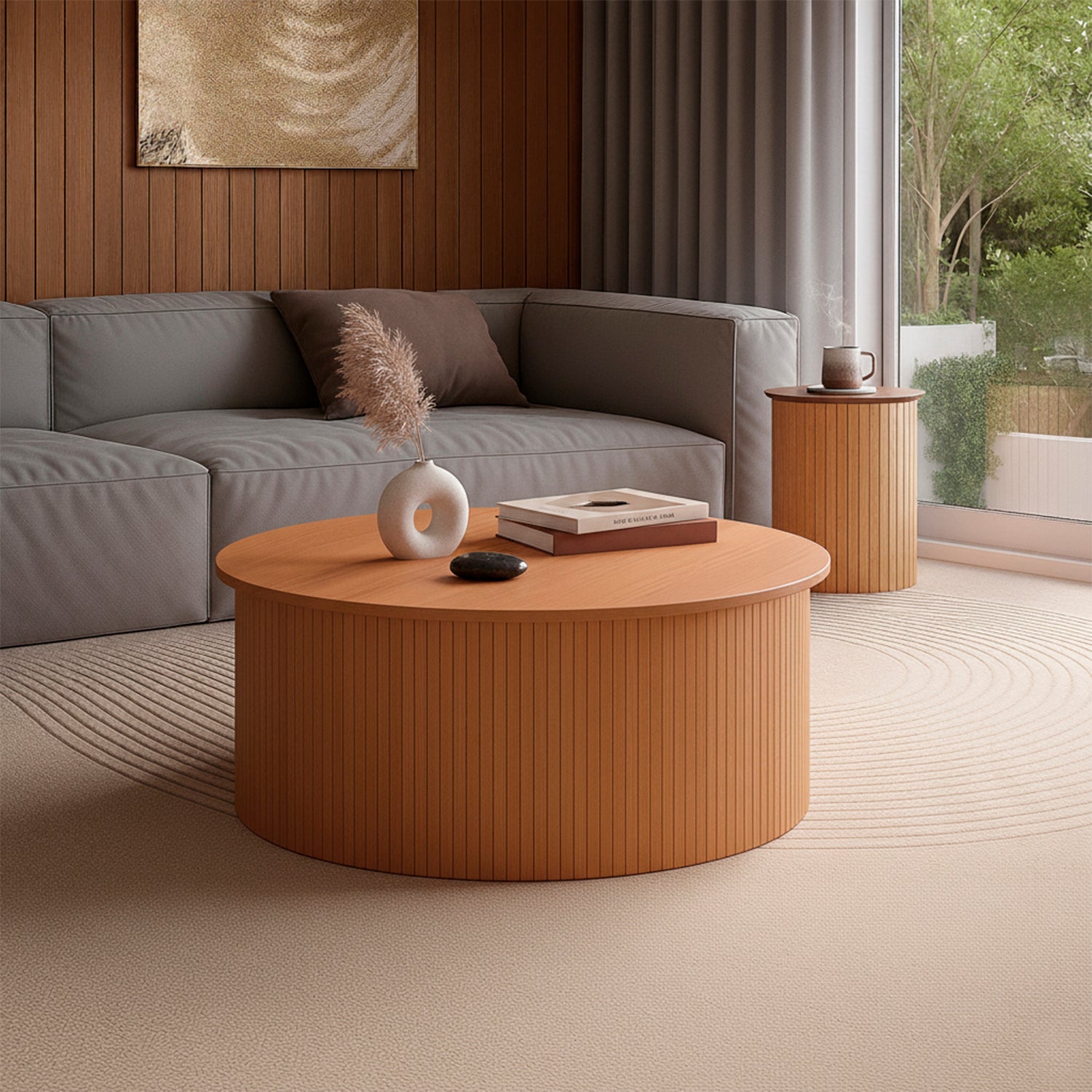 Mesa de Centro Berlin Nogal