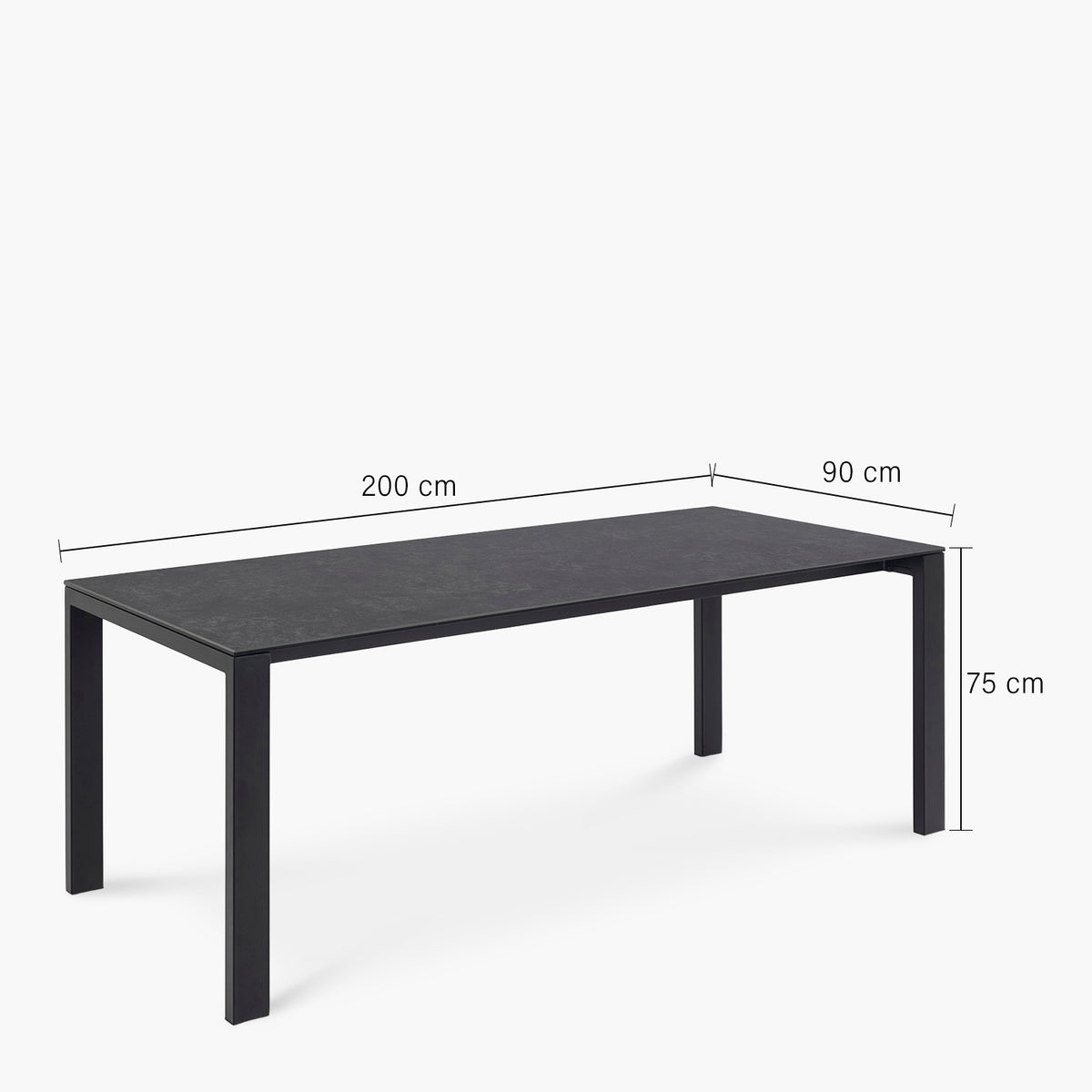 Mesa Comedor Brentford Negro