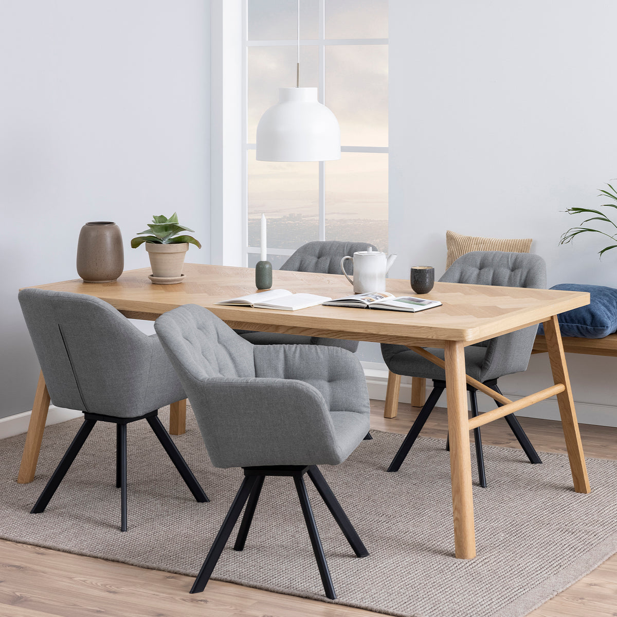 Mesa Comedor Galway Roble