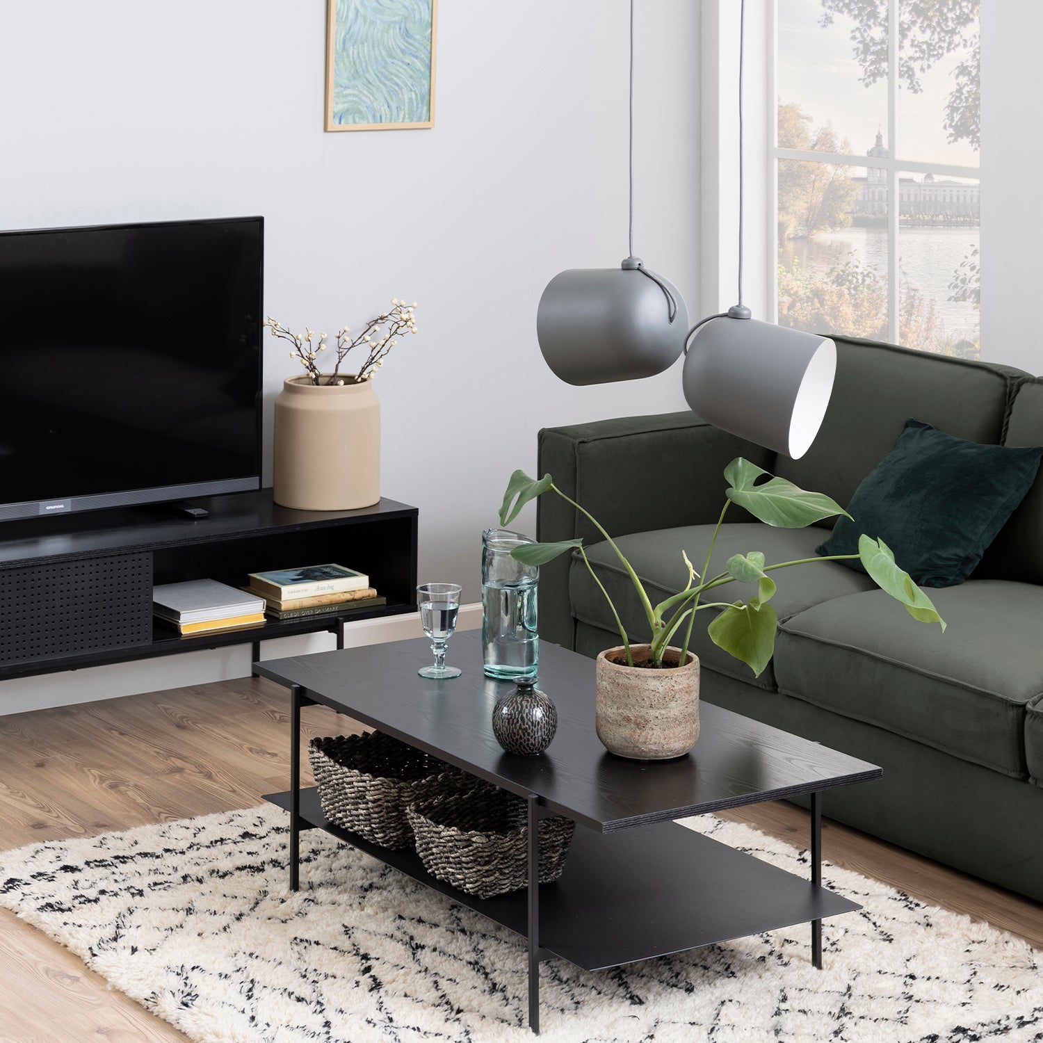 Mesa de Centro Angus Negro