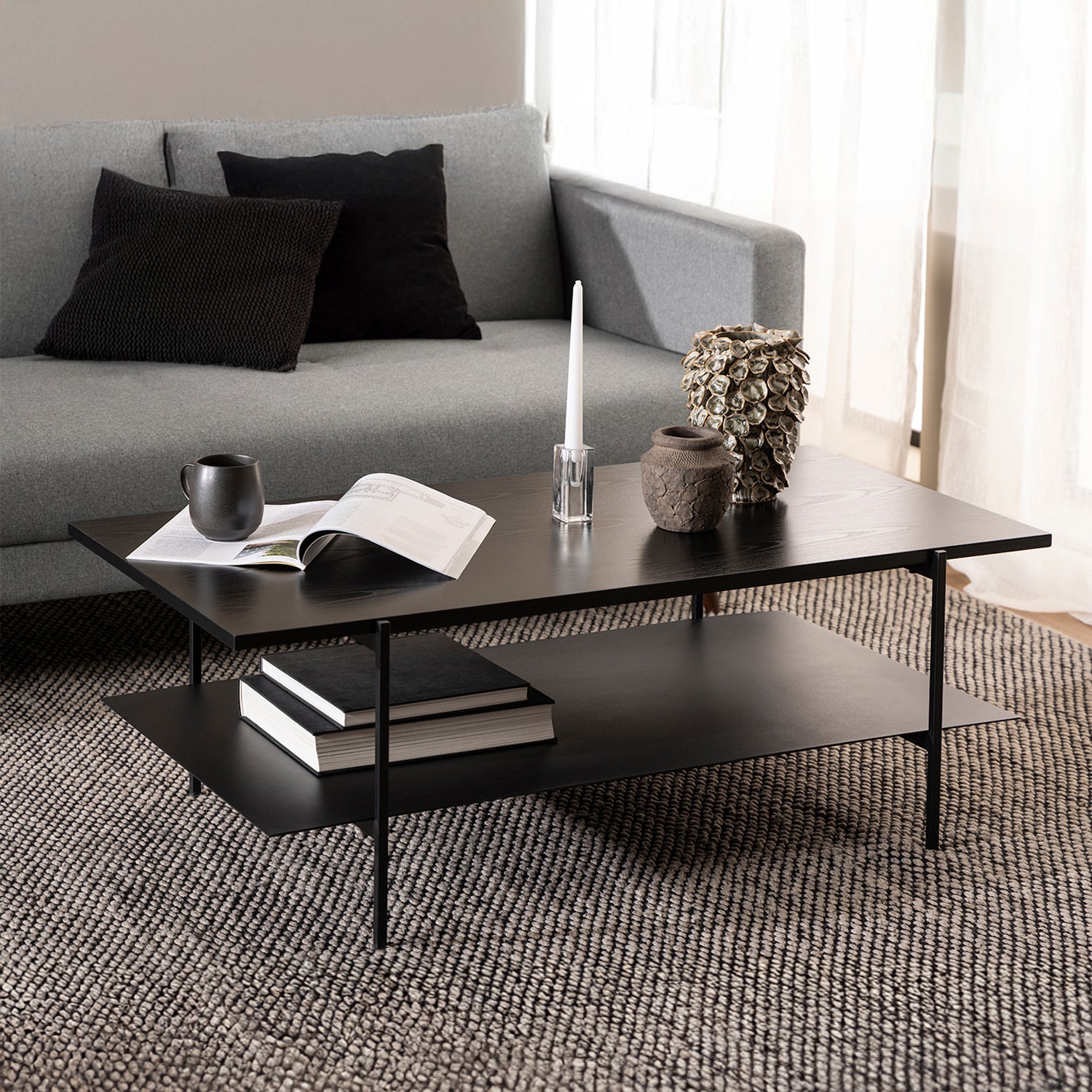 Mesa de Centro Angus Negro