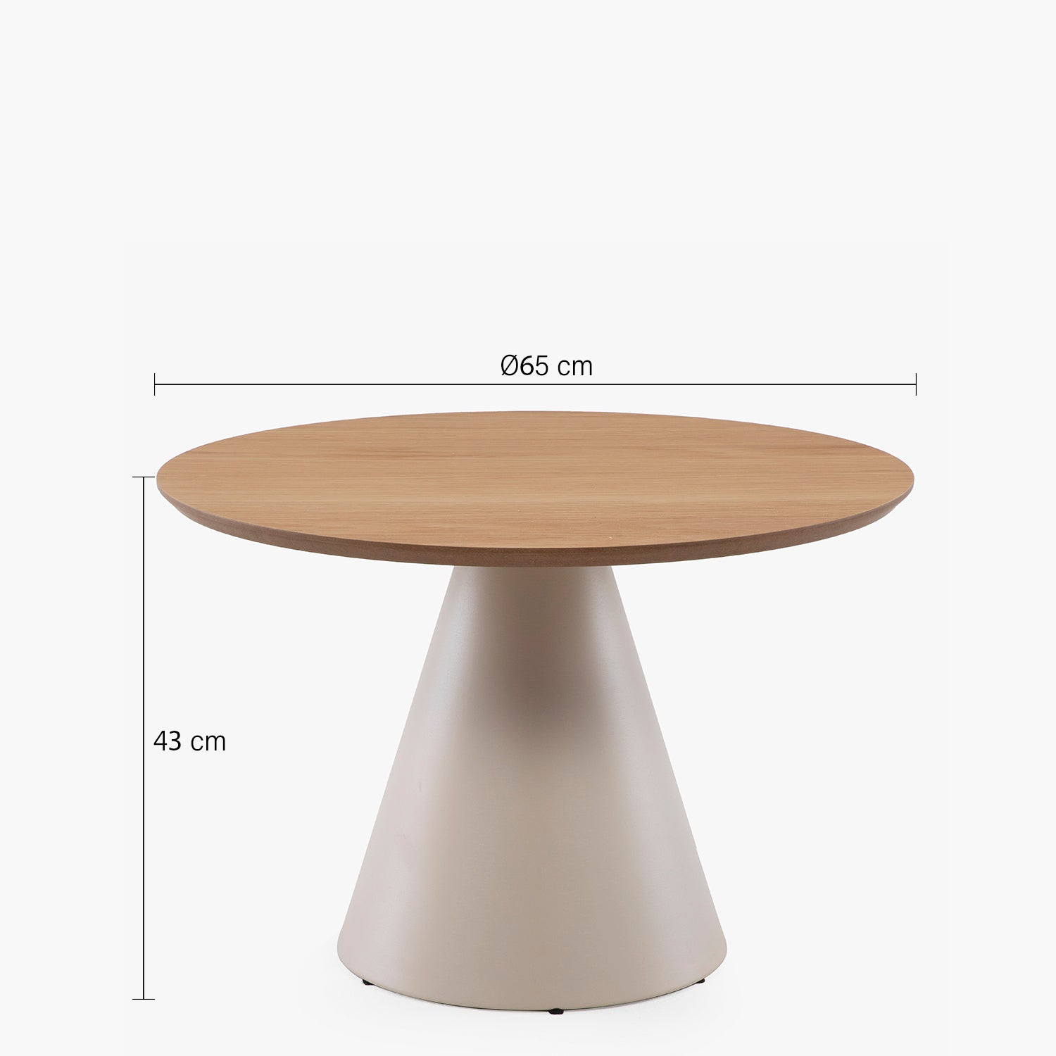 Mesa de Centro Nura 65 Natural