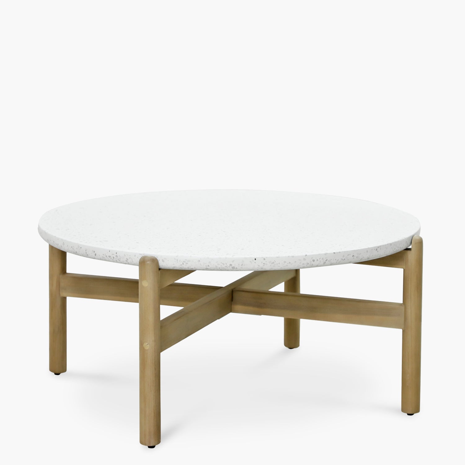 Mesa de Centro Pipa Natura/Blanco