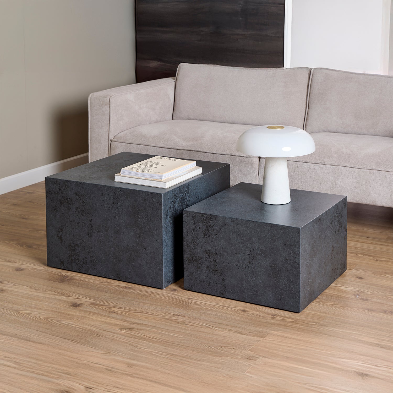 Mesa de Centro Dice Duo Negro