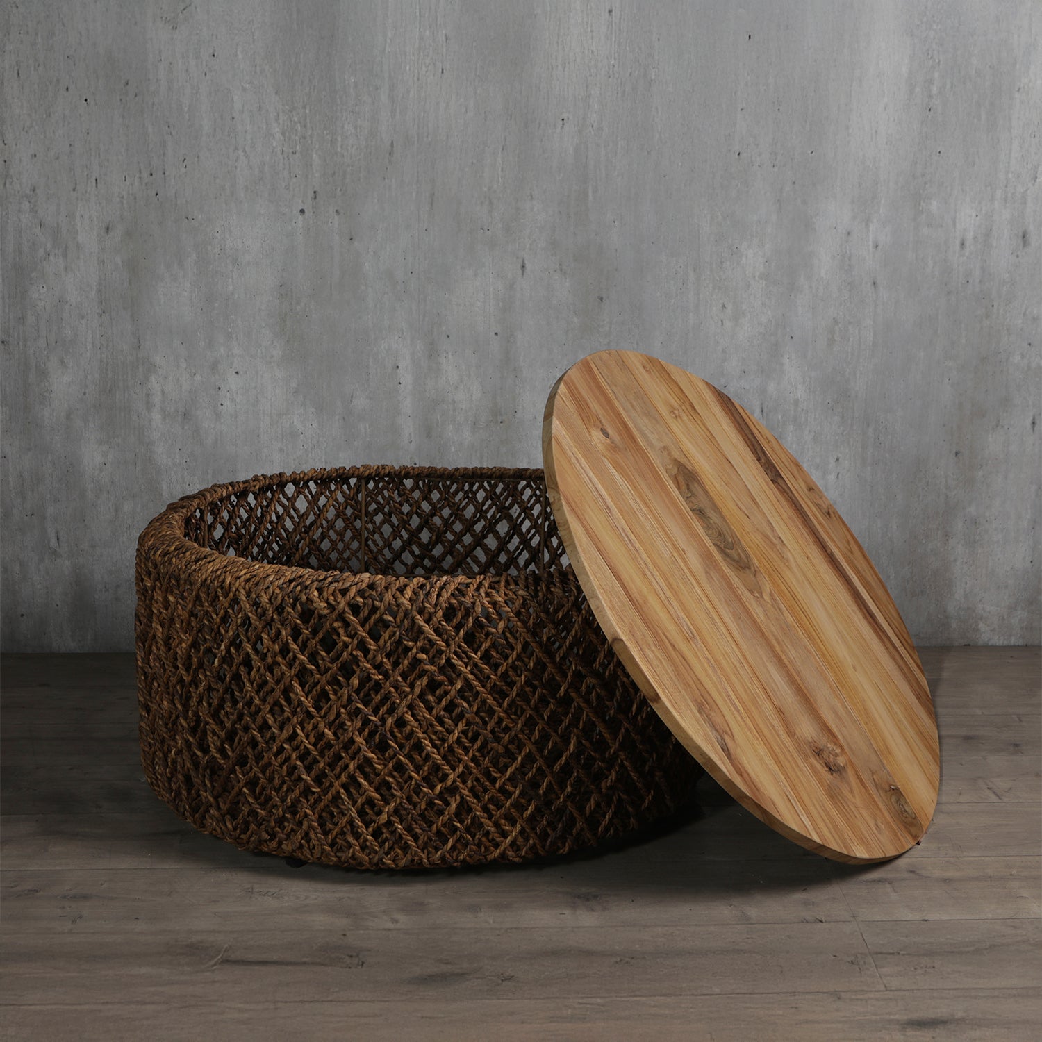 Mesa de Centro Baúl Soga L Natural