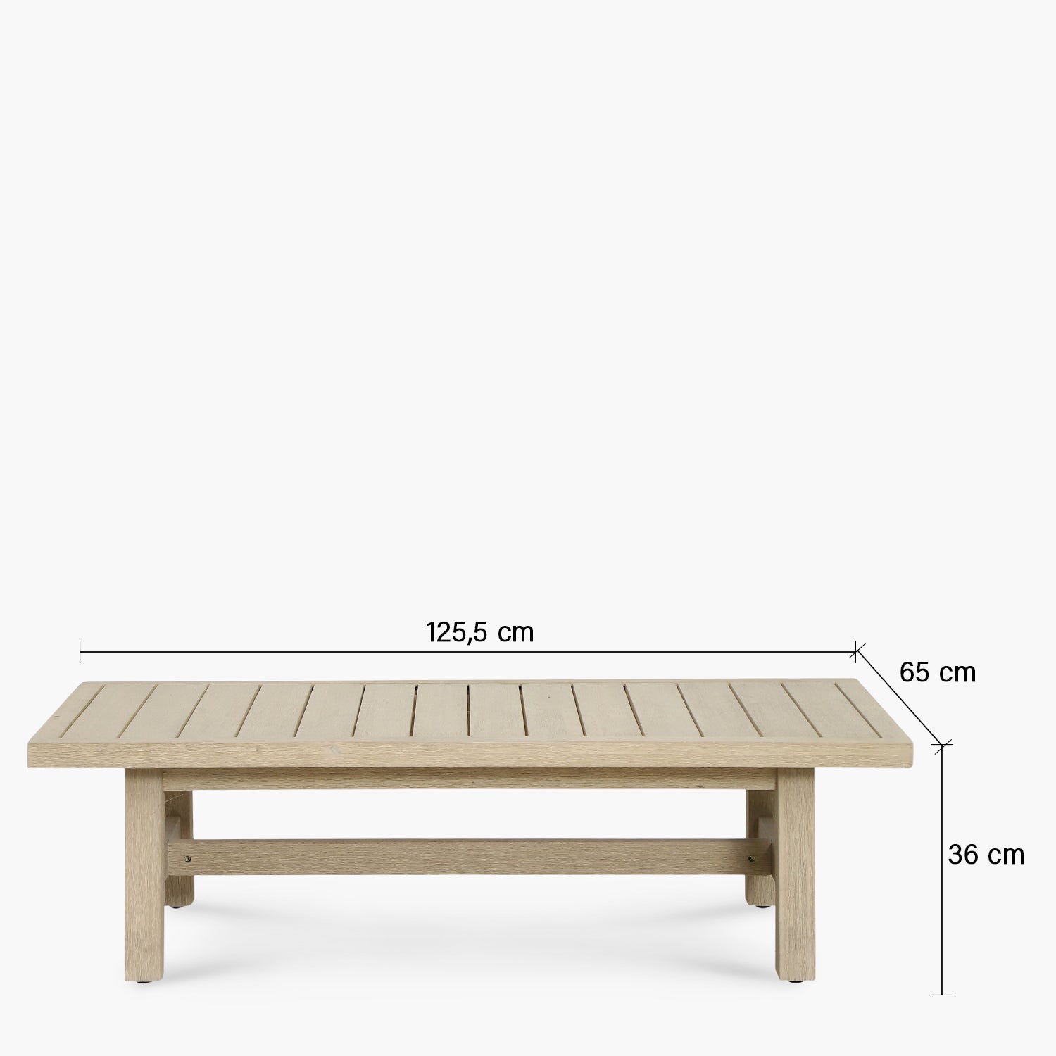 Mesa de Centro Floripa Gris Claro