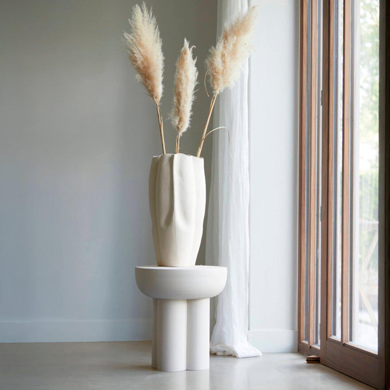 Mesa Lateral Mikola Crema