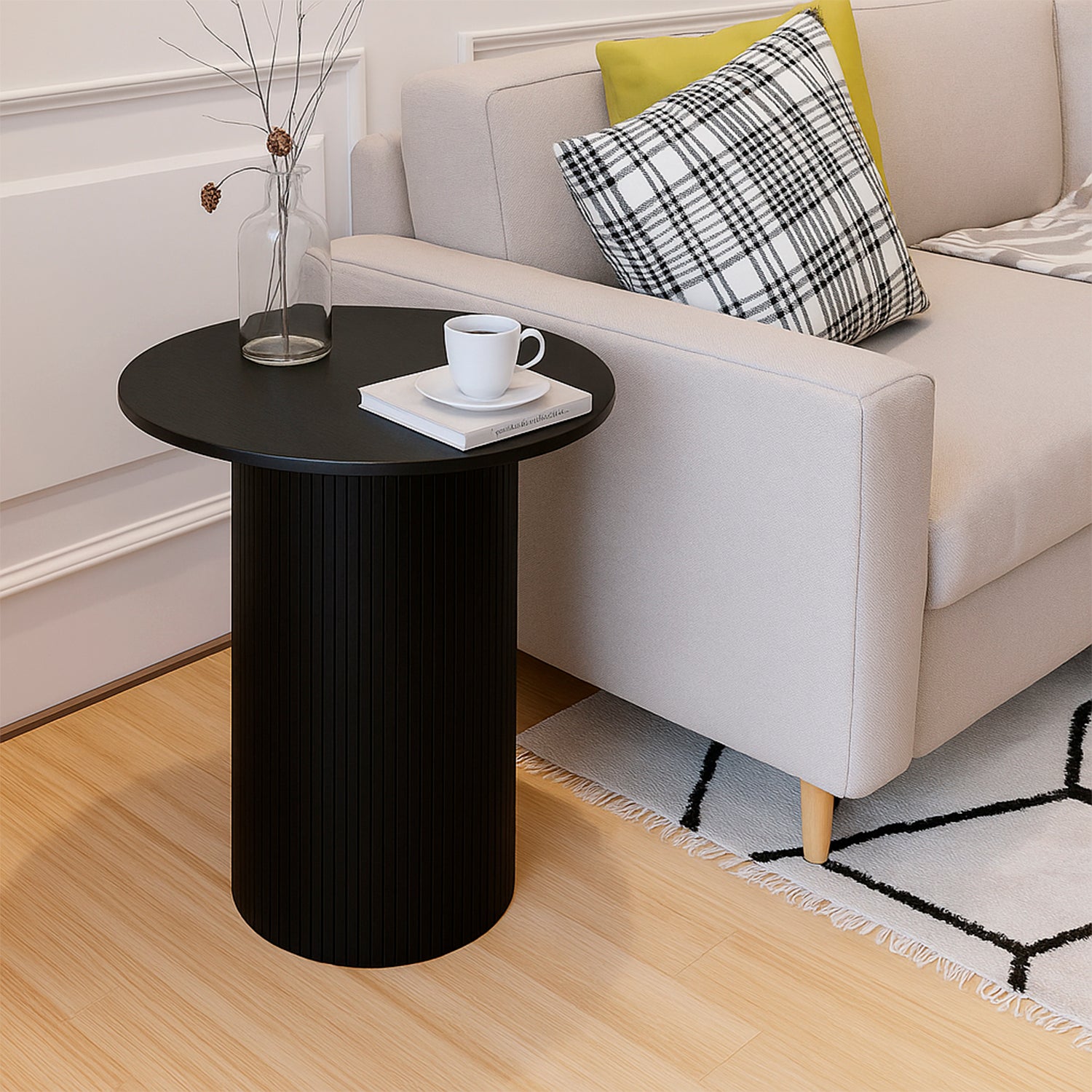 Mesa Lateral Berlin Negro