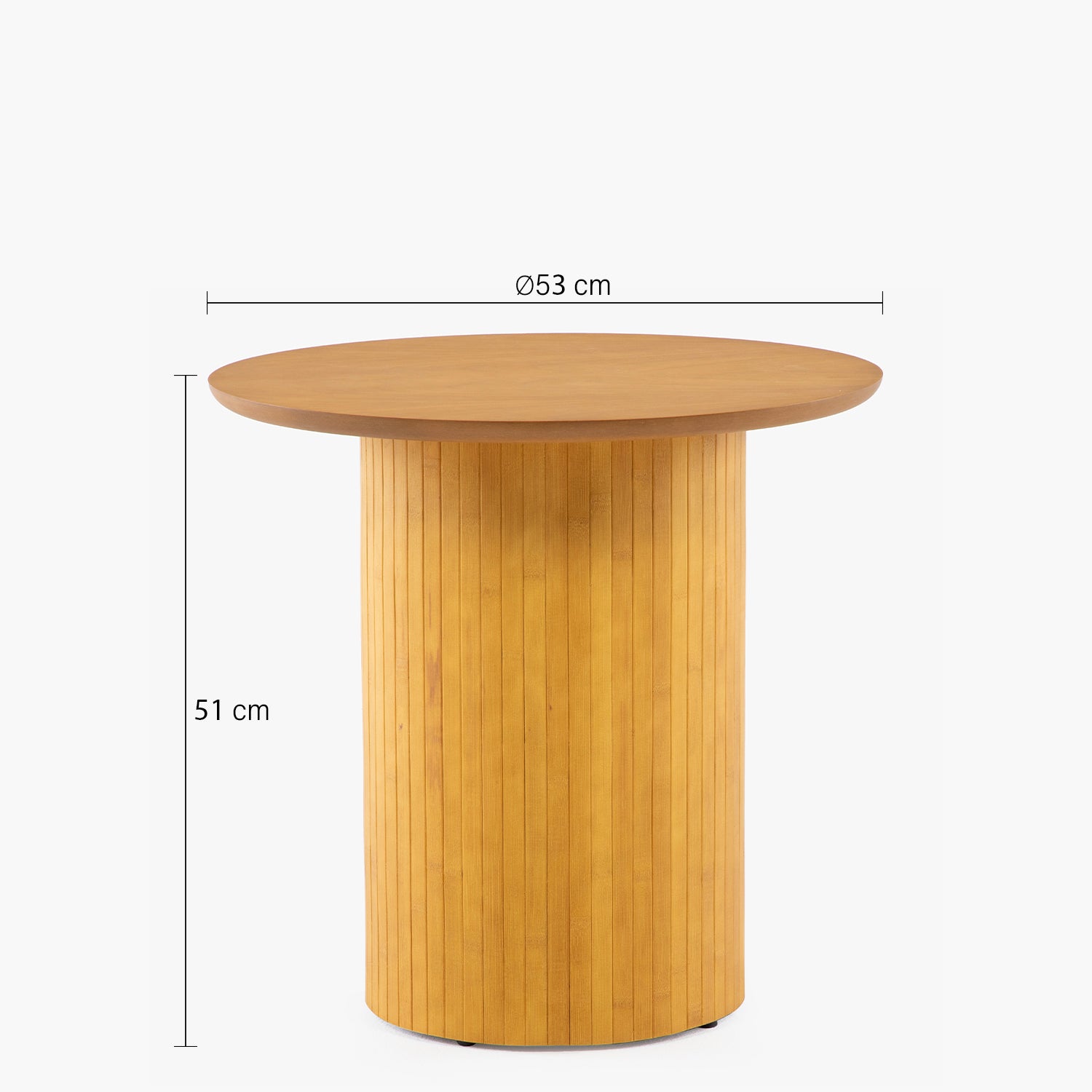 Mesa Lateral Berlin Nogal