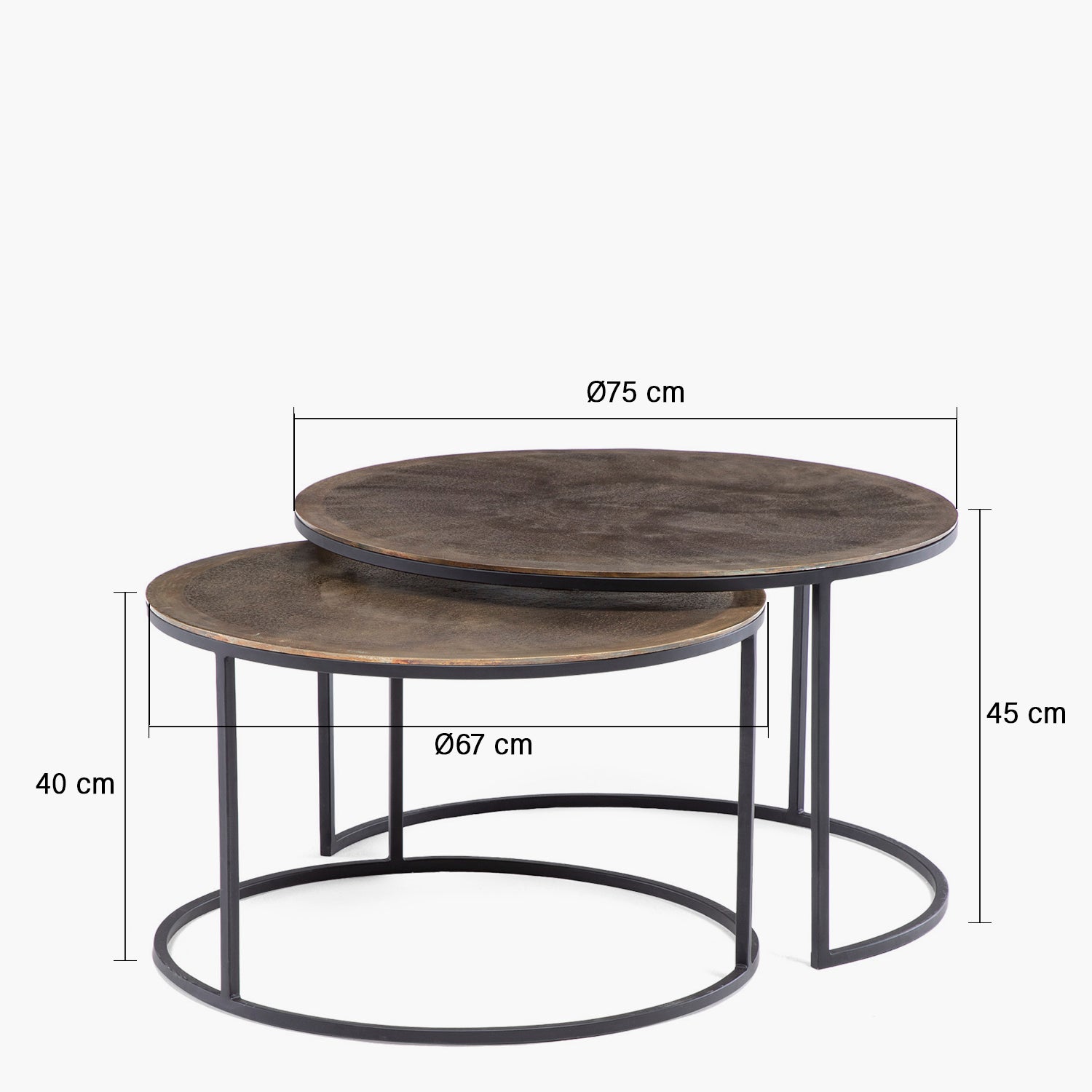 Mesa Nest Ozzy Bronce