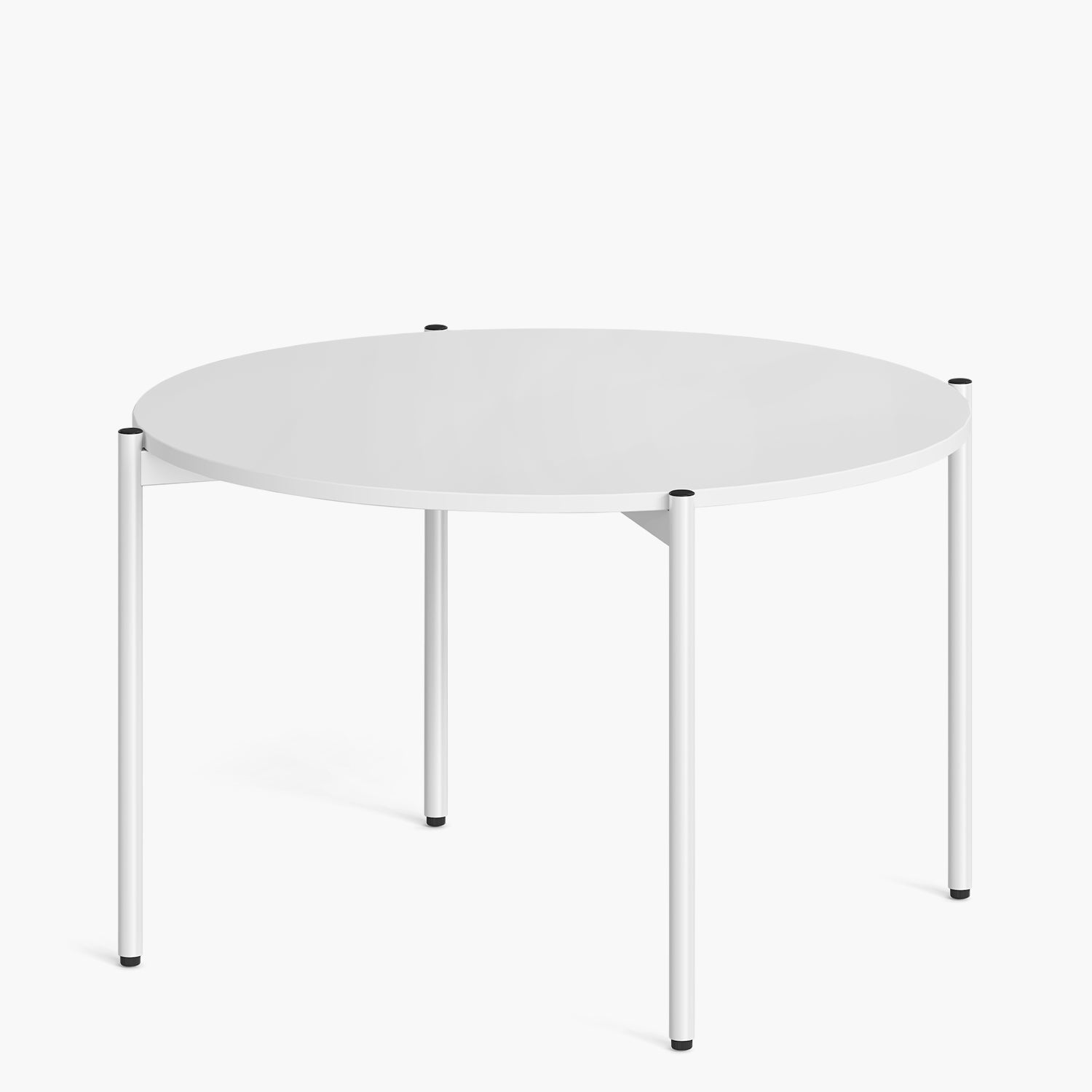 Mesa Oficina Reunión Astro 120D Blanco/Blanco