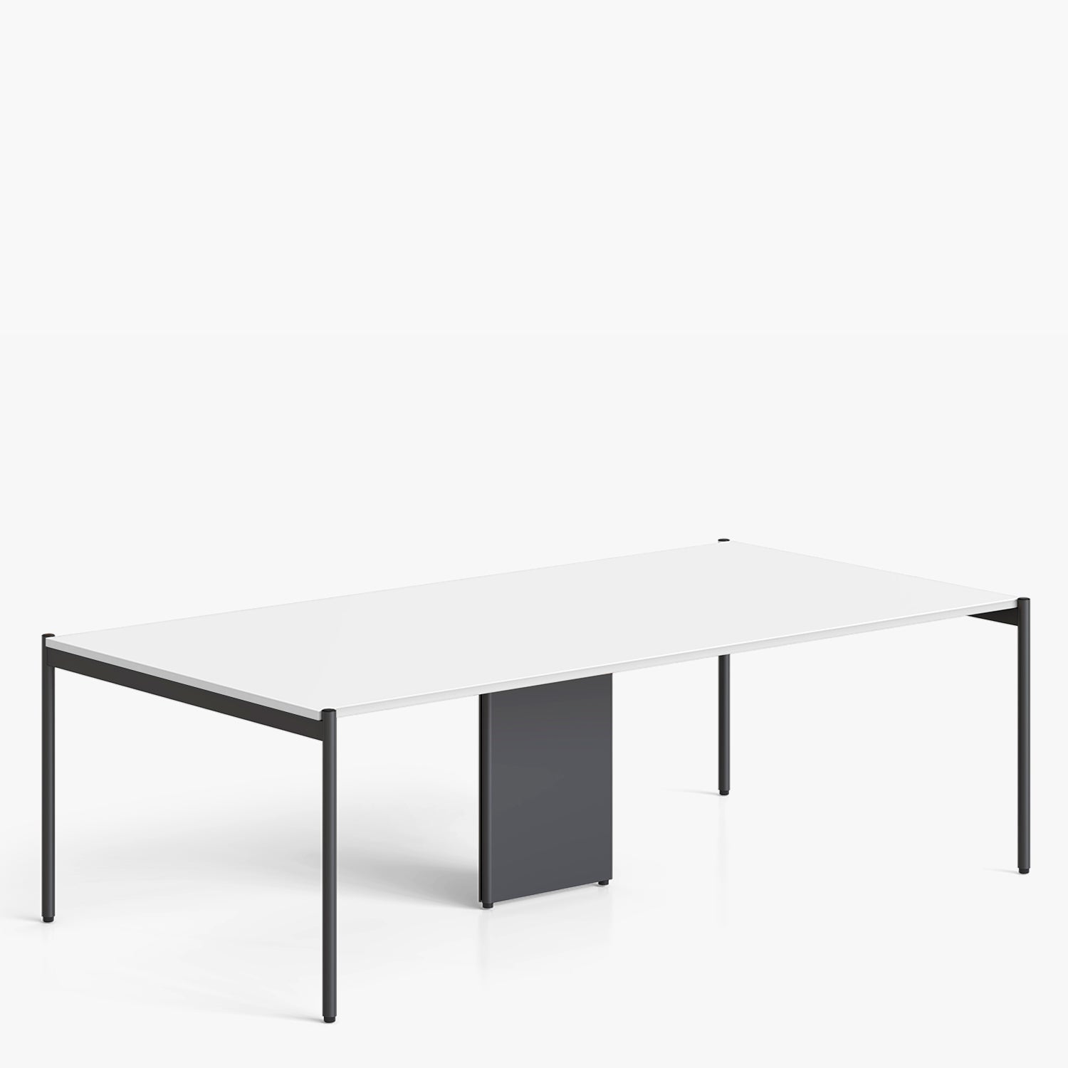 Mesa Oficina Reunión Astro 200x108 Blanco/Gris