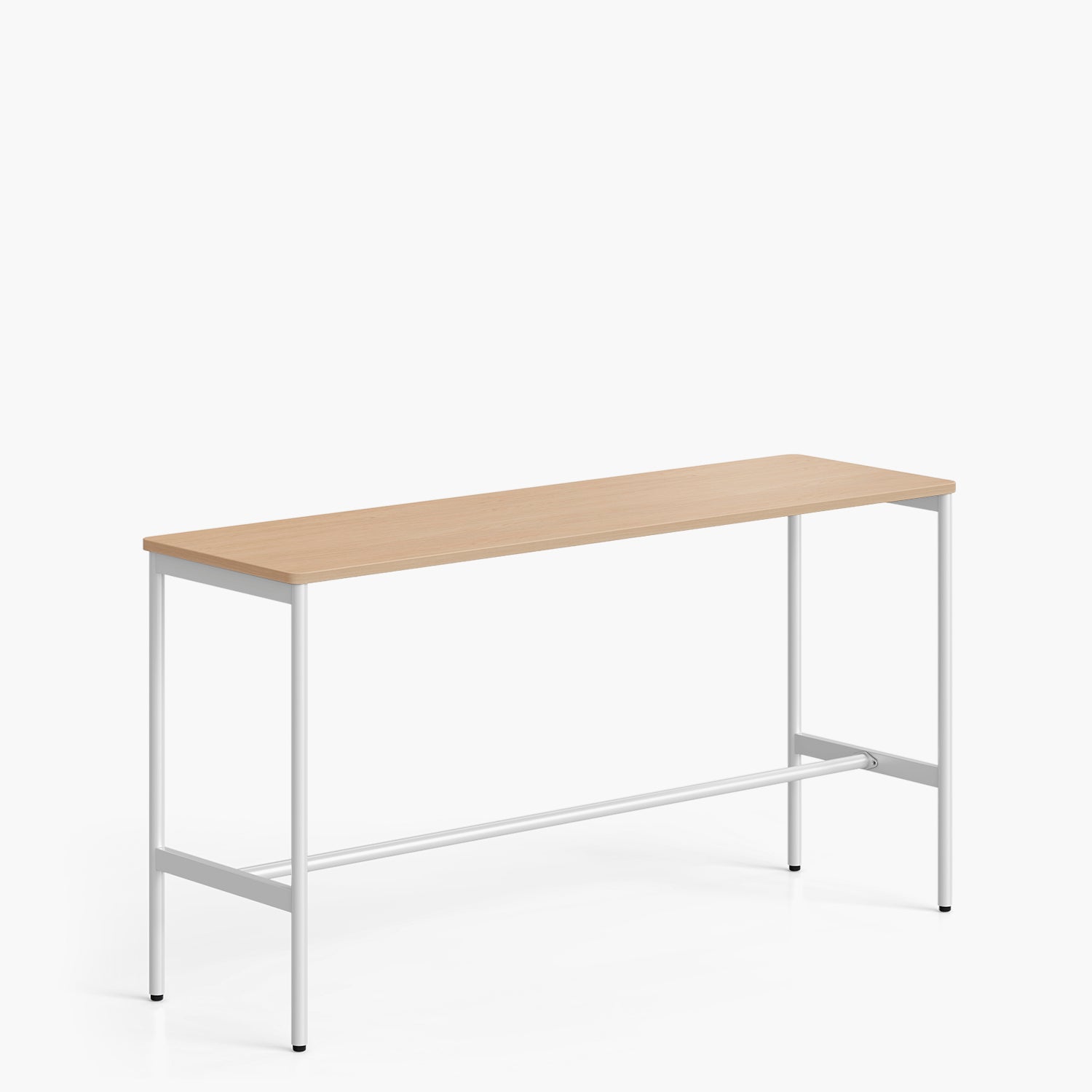 Mesa Oficina Cafetería Astro 160x60 Natura/Blanco