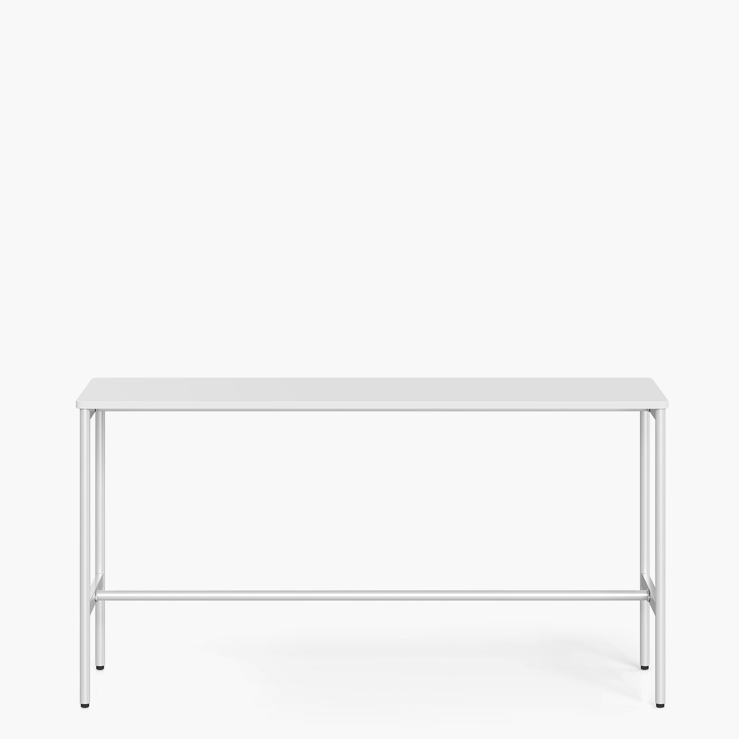Mesa Oficina Cafetería Astro 160x60 Blanco/Blanco