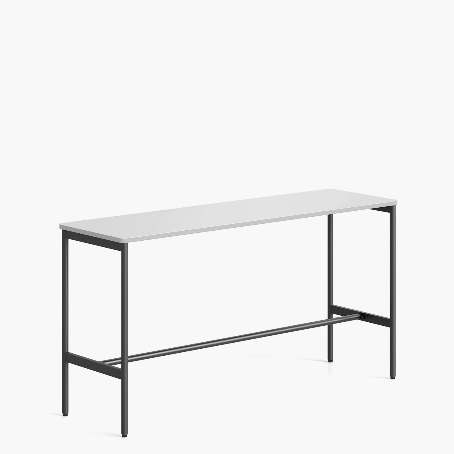 Mesa Oficina Cafetería Astro 160x60 Blanco/Gris