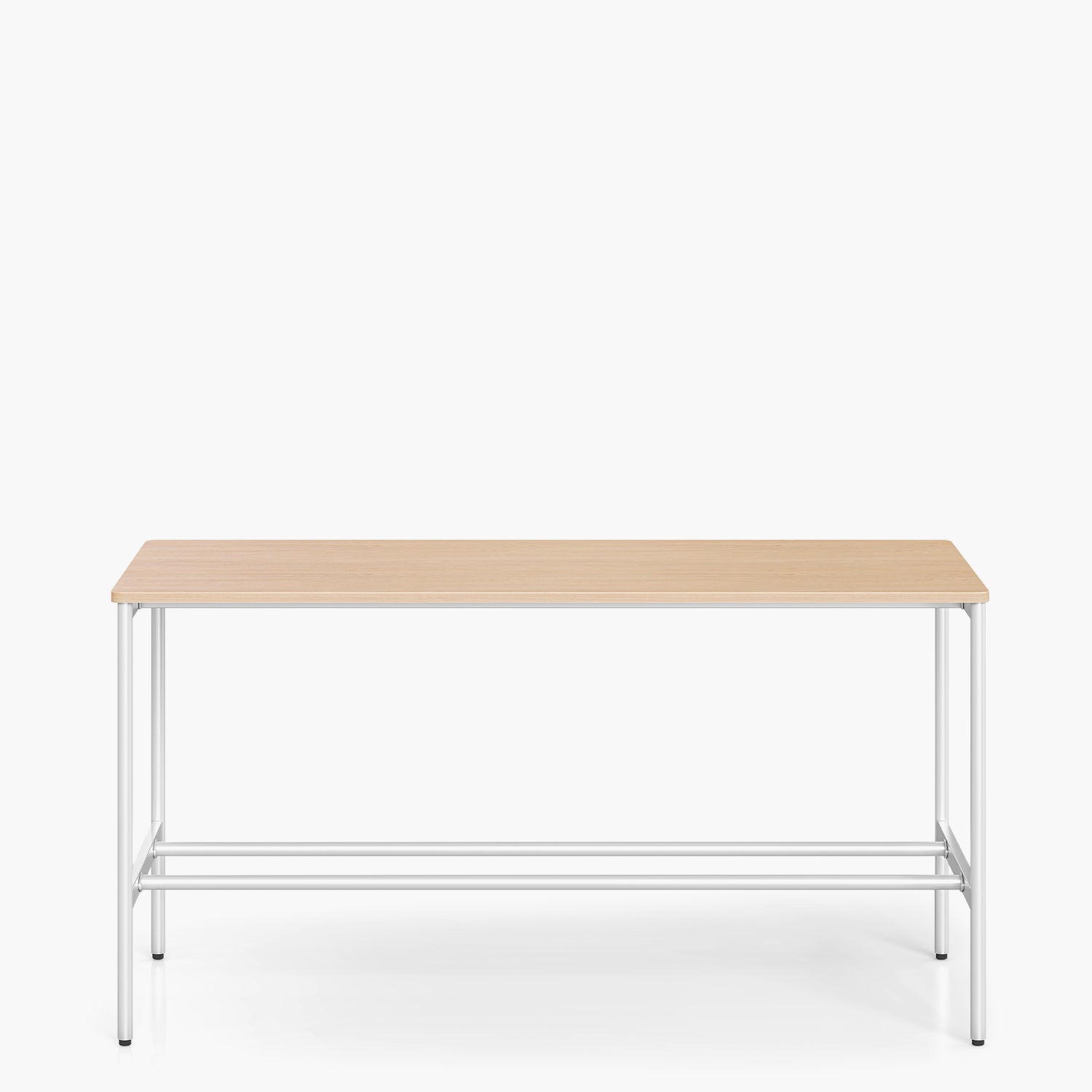 Mesa Oficina Cafetería Astro 160x90 Natura/Blanco