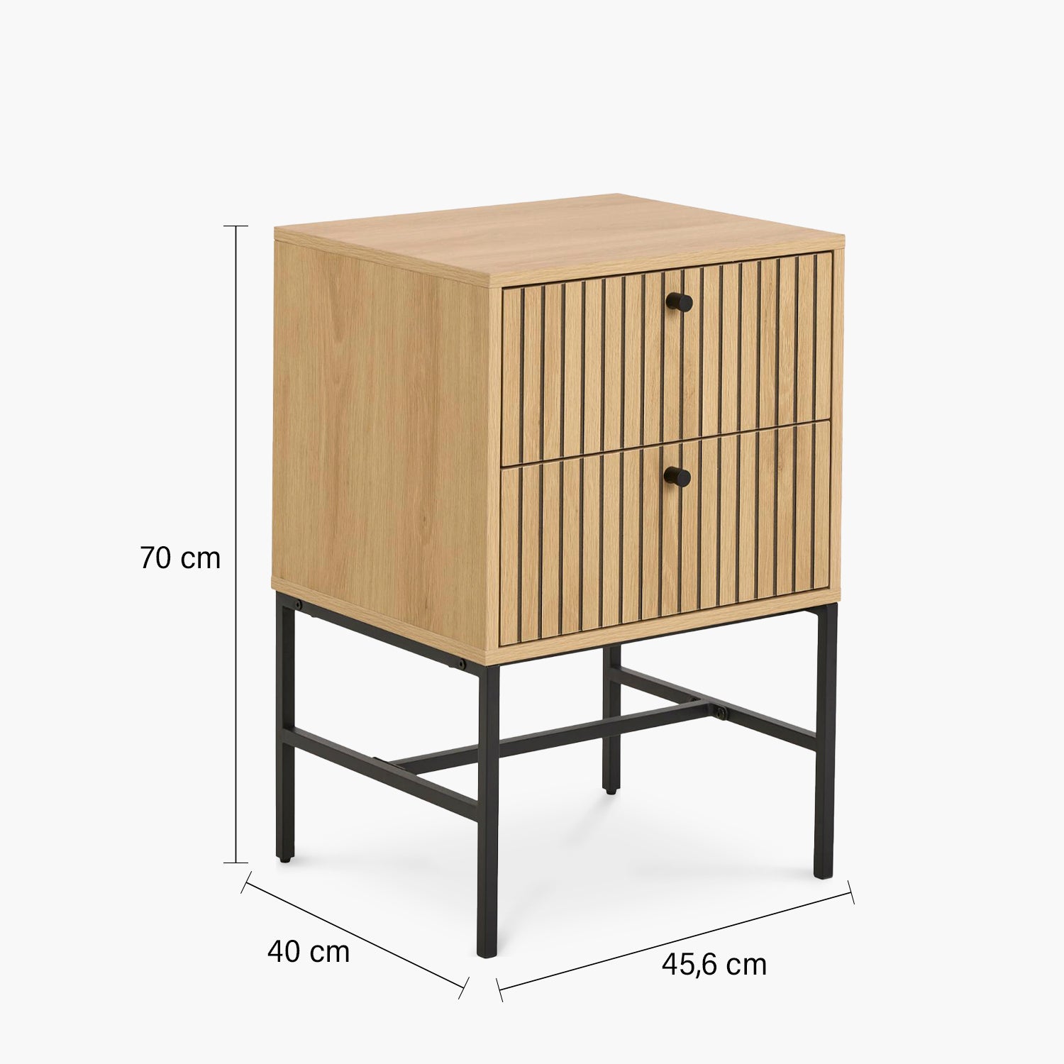 Velador Bellamy Natural - Form Design