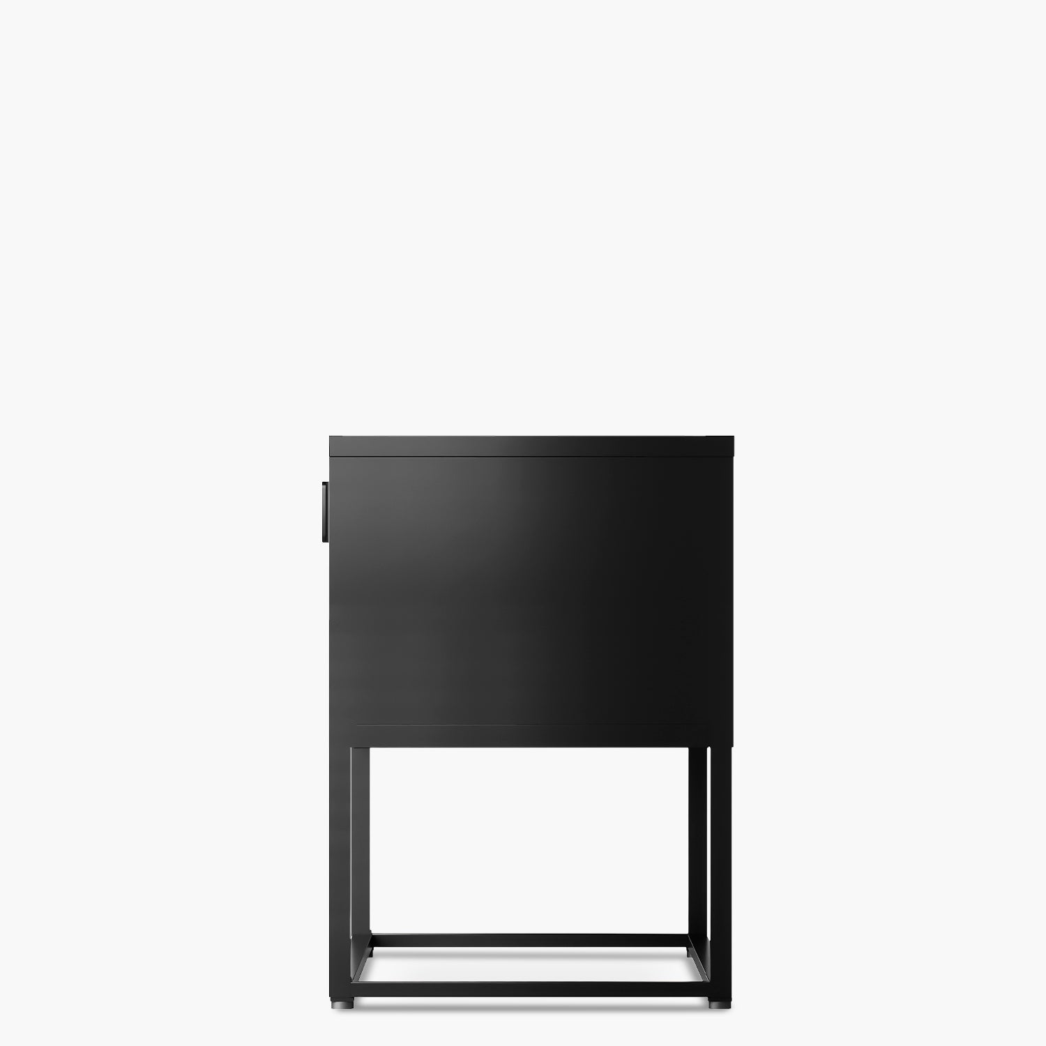 Arrimo Medio Newton 2 puertas Negro