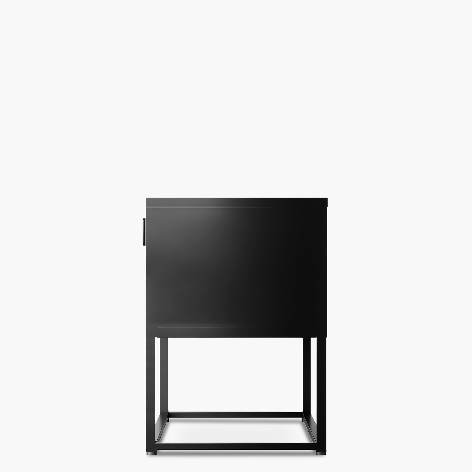 Arrimo Medio Newton 3 puertas Negro