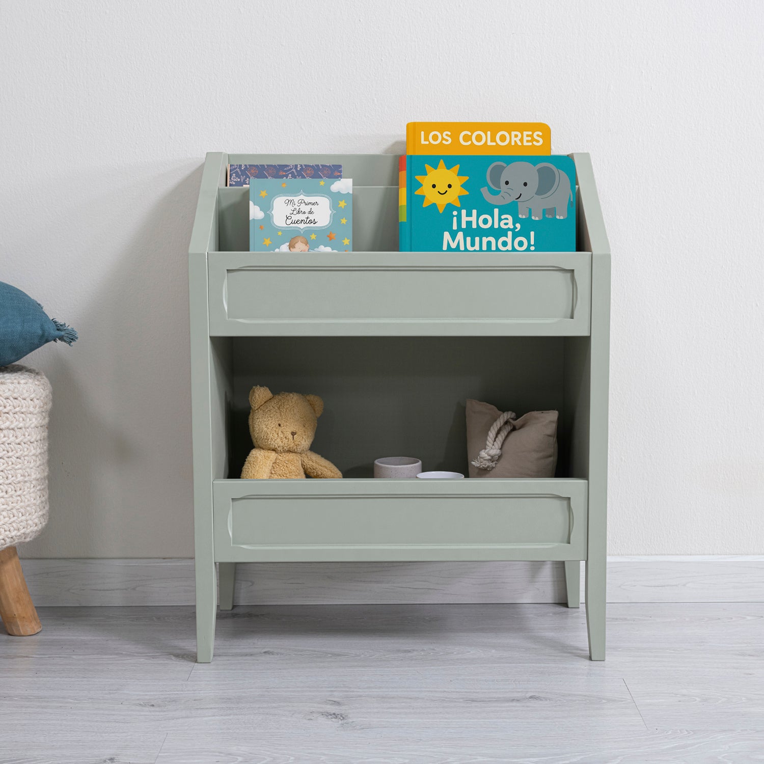 Librero Amalia Verde Claro