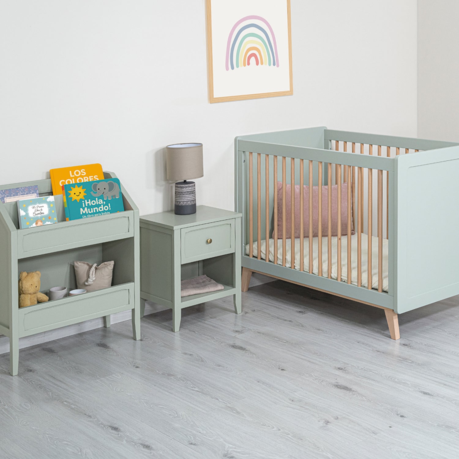 Velador Amalia Verde Claro