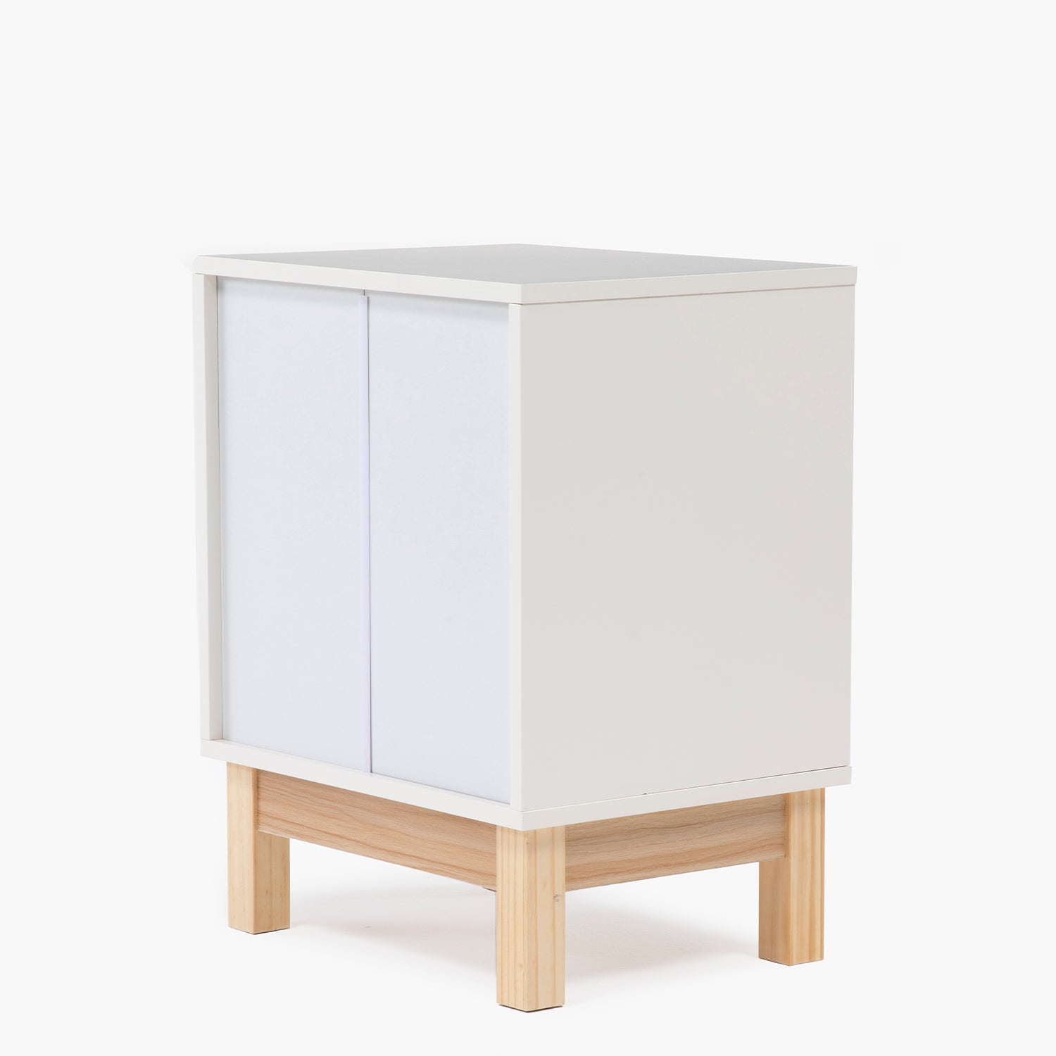 Velador Amanda Natura/Blanco