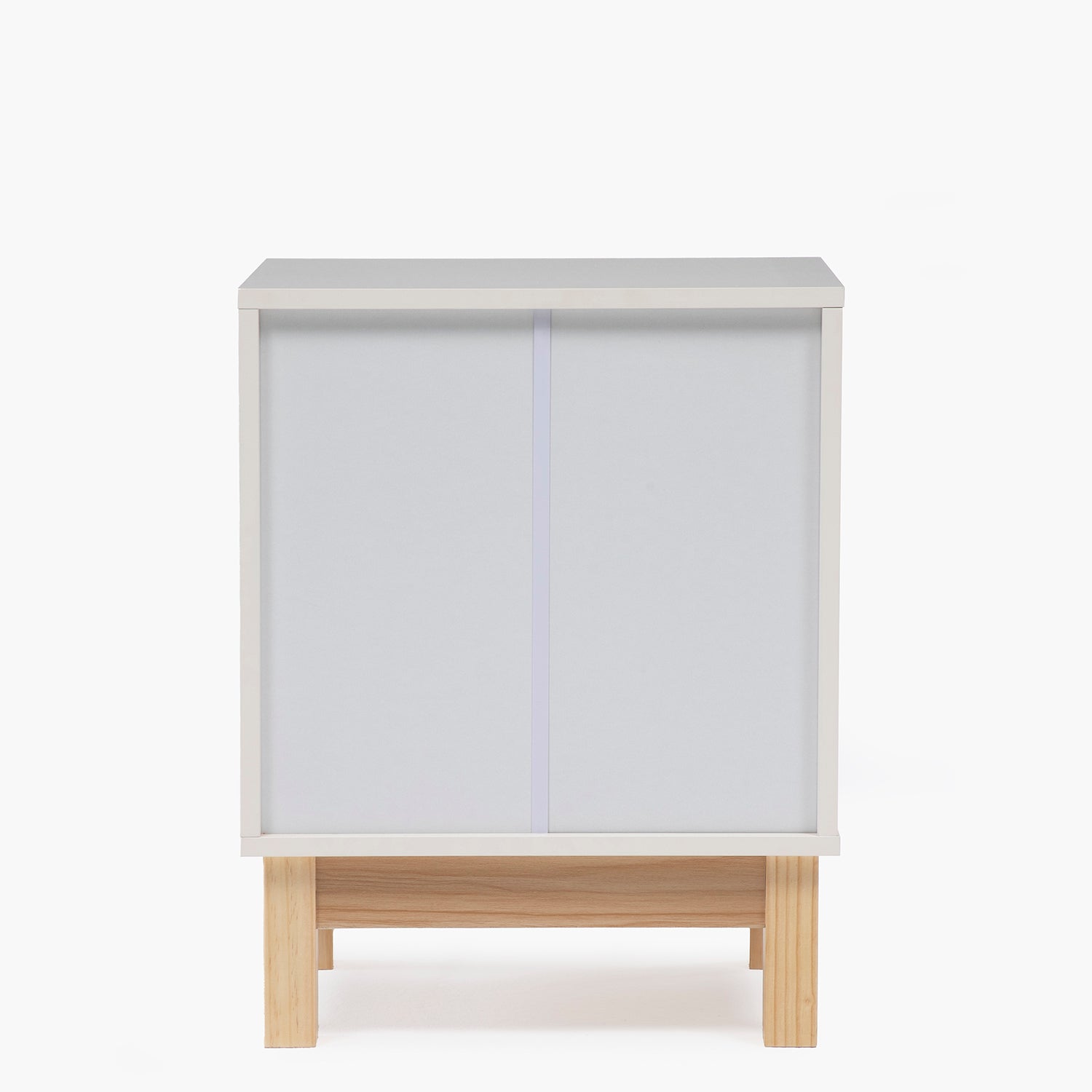 Velador Amanda Natura/Blanco