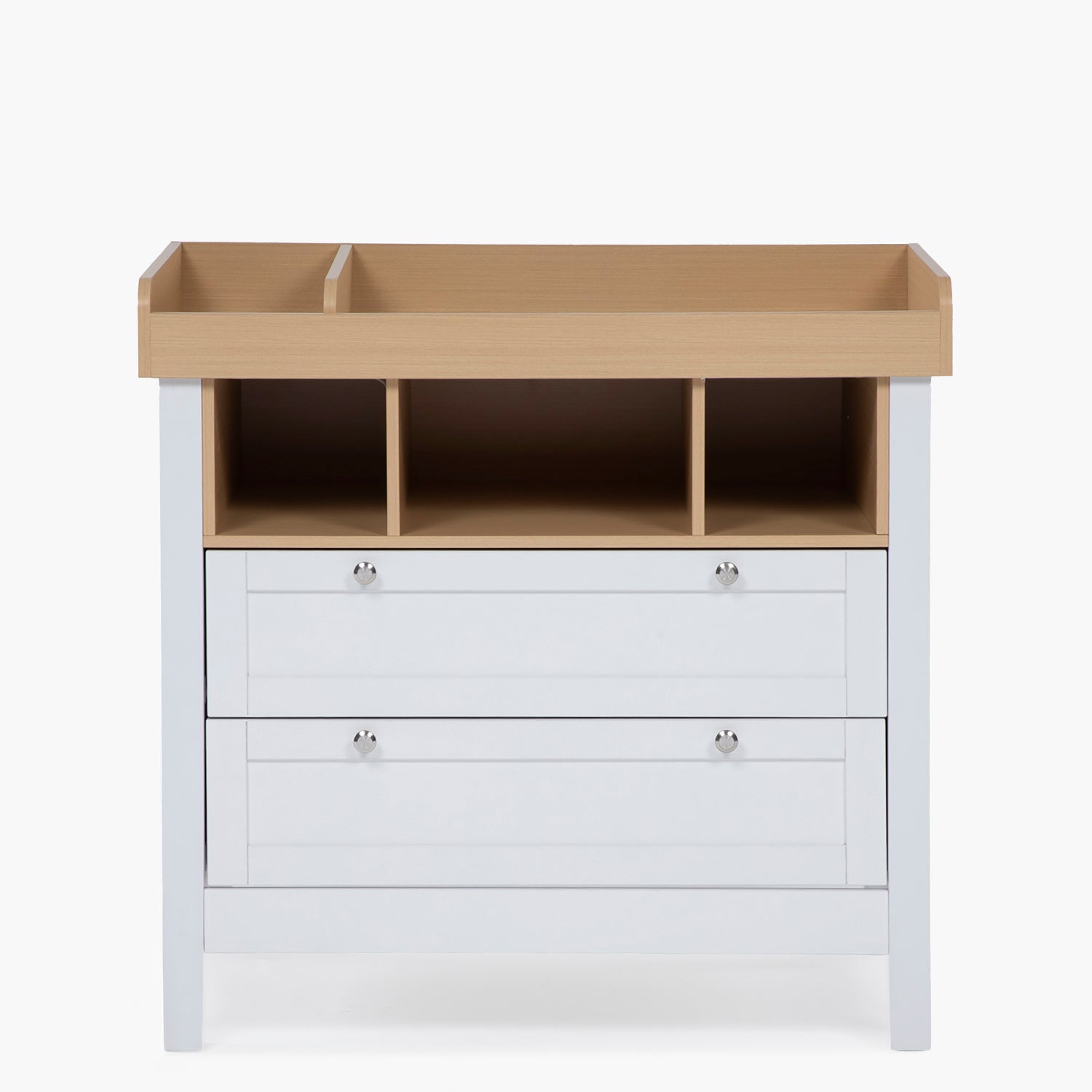 Cómoda Clara Mudador Natura/Blanco