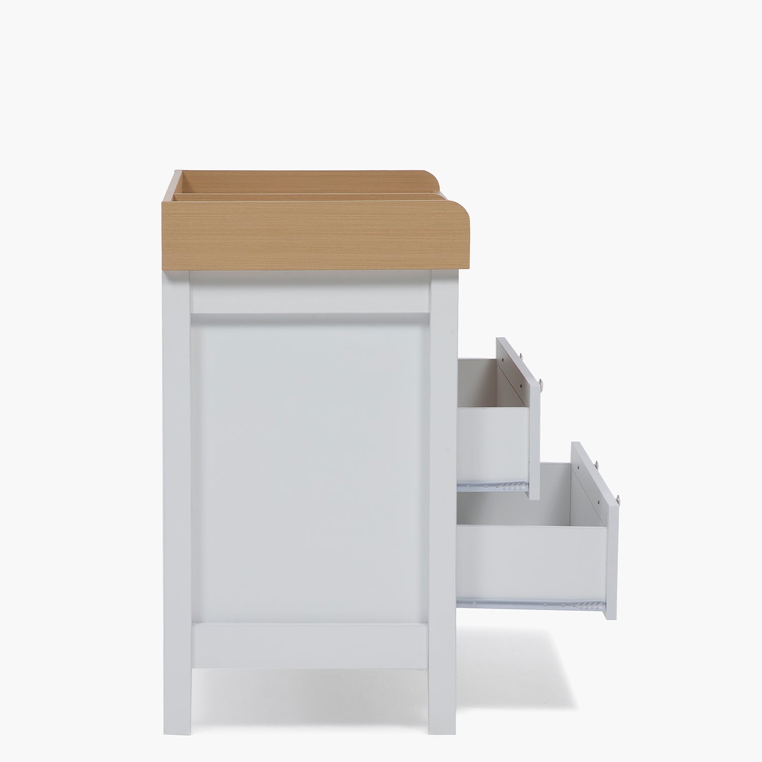 Cómoda Clara Mudador Natura/Blanco